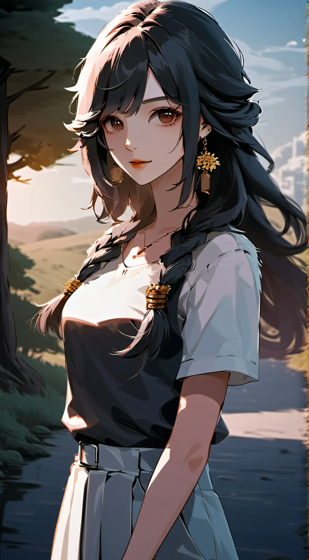 ai character: Sophia background