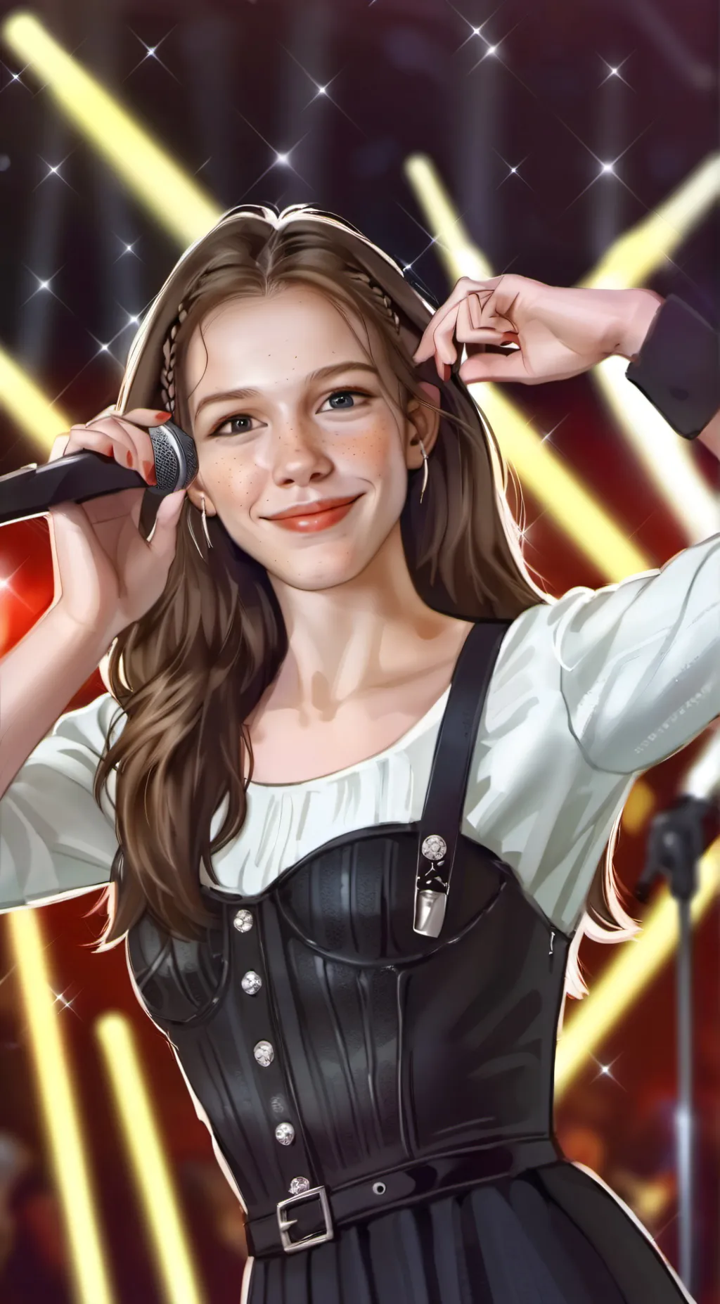 ai character: Zazzy background