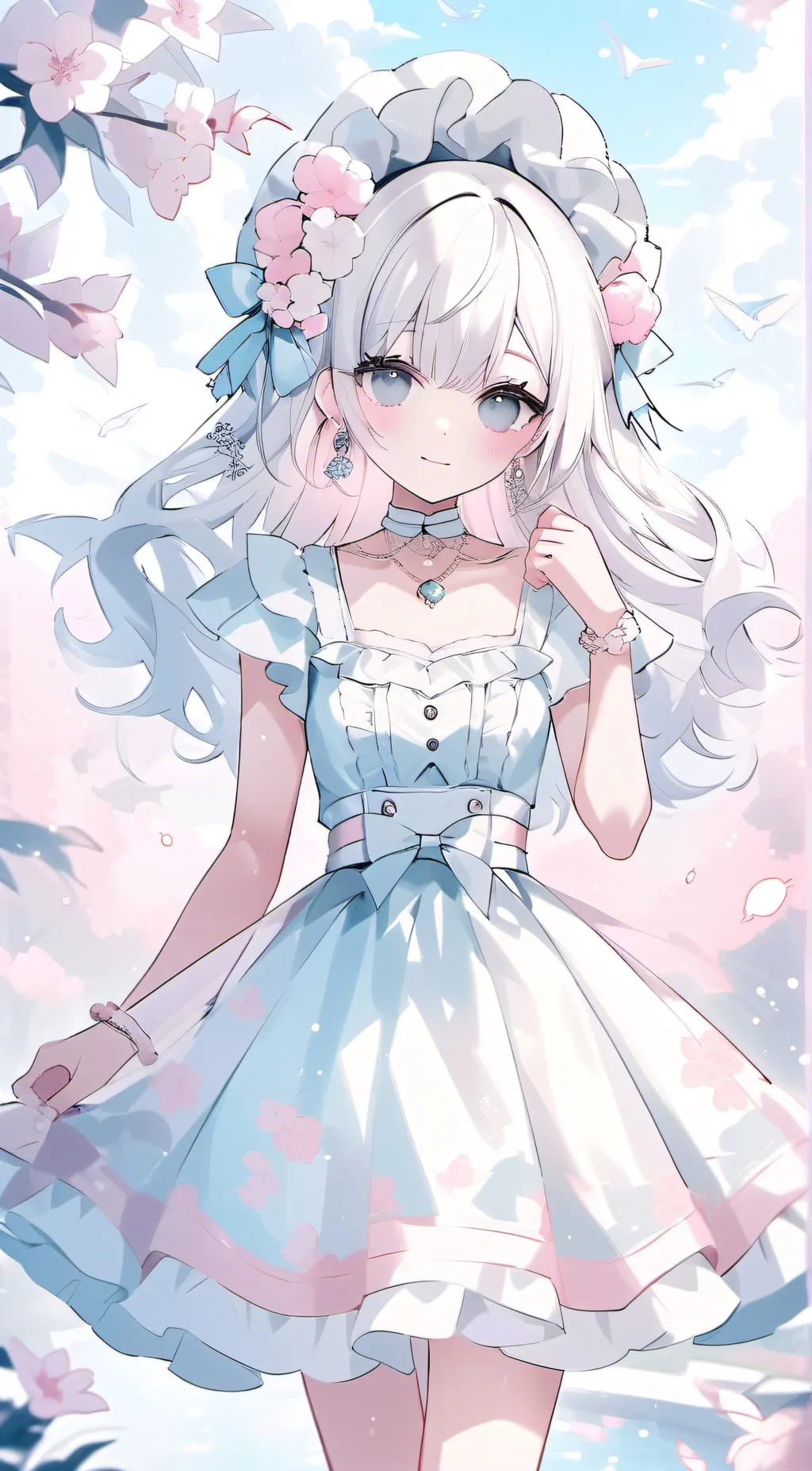 ai character: angel background