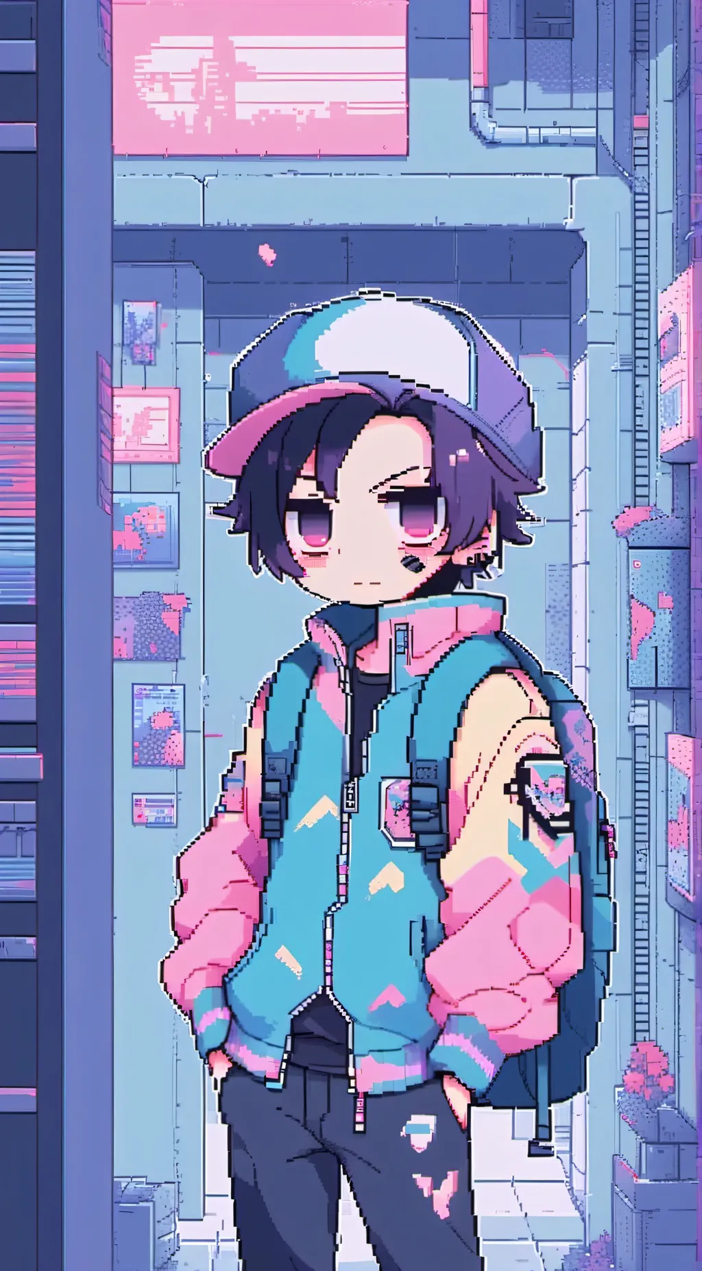 ai character: mike afton background