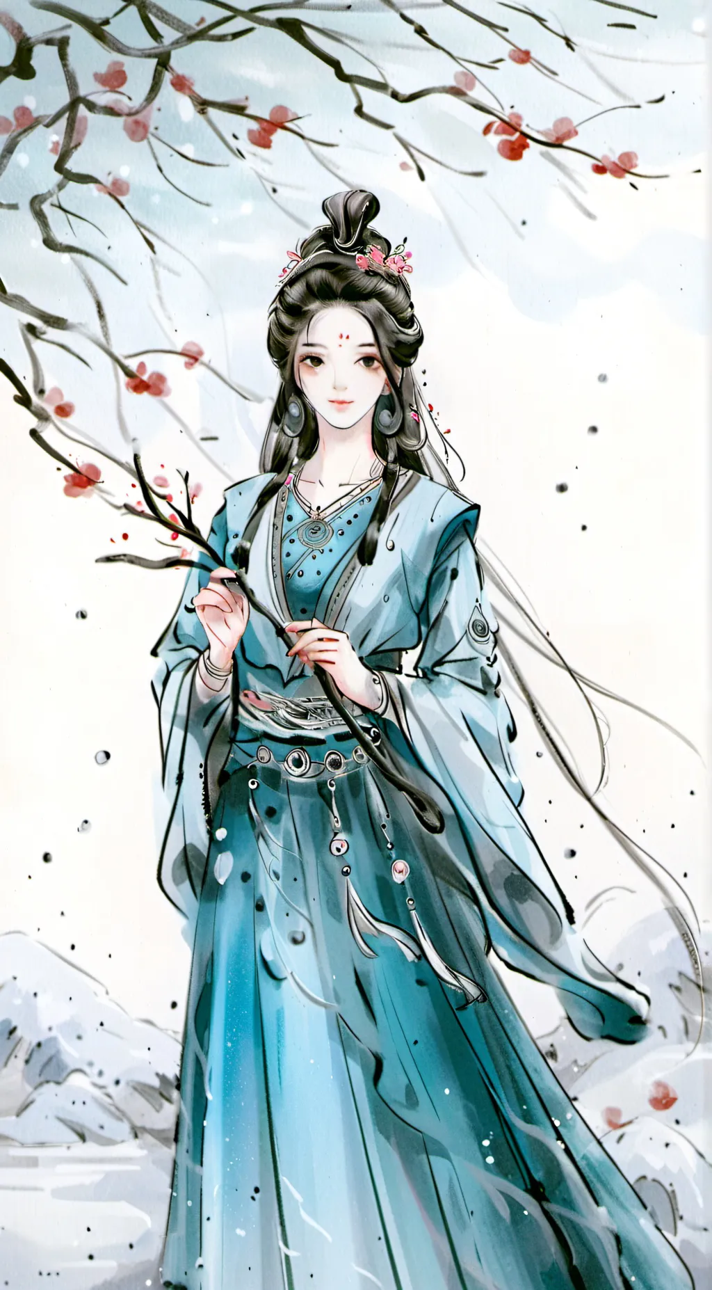 ai character: Shinkami💜💛 background