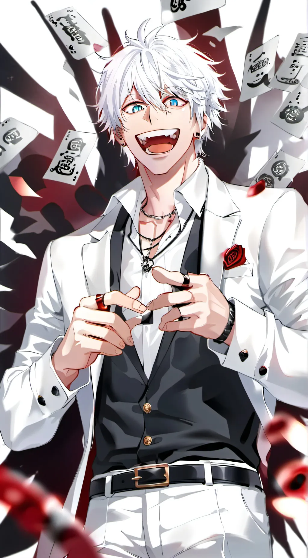 ai character: Satoru Gojo background