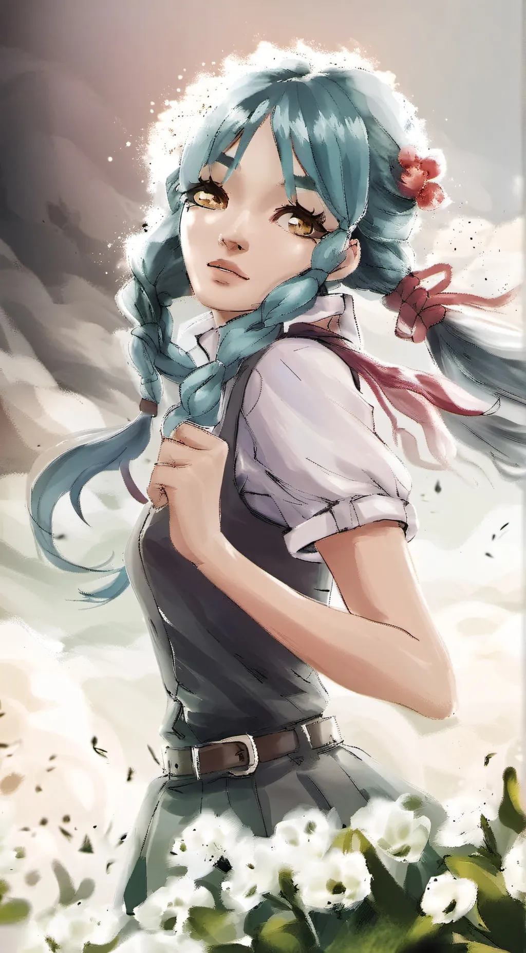 ai character: Melanie Martinez 🌬 background