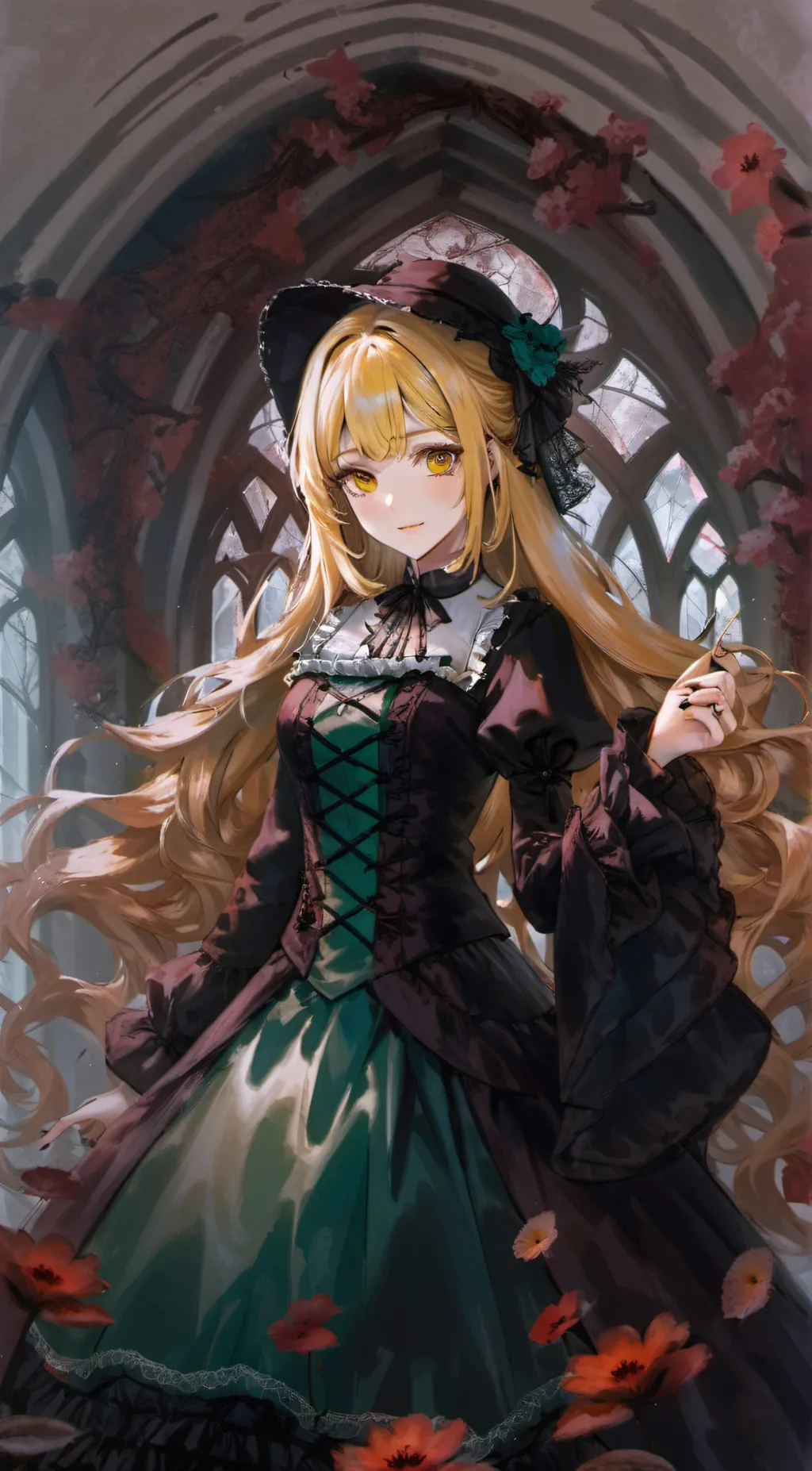 ai character: Maria background