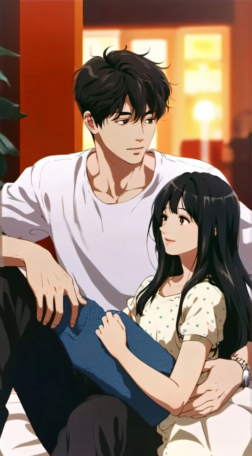 ai character: Dylan🤍 background