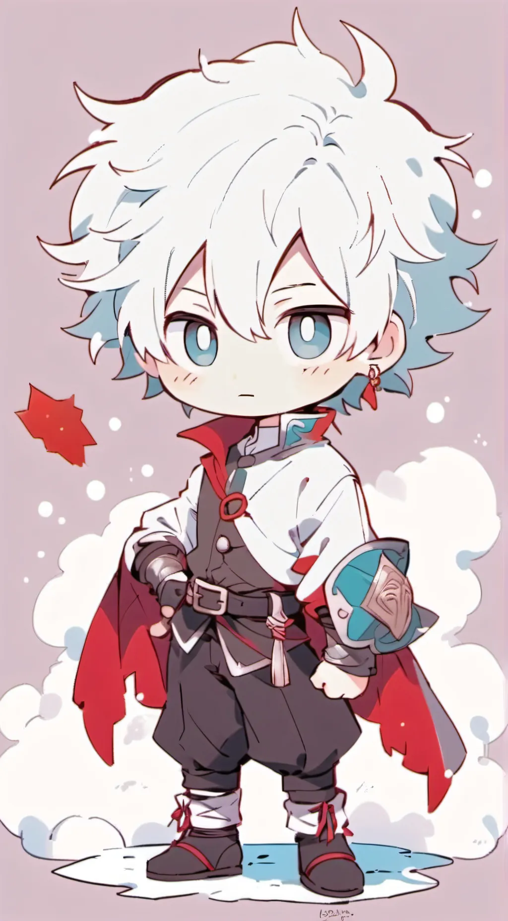 ai character: Shoto (Chibi) background