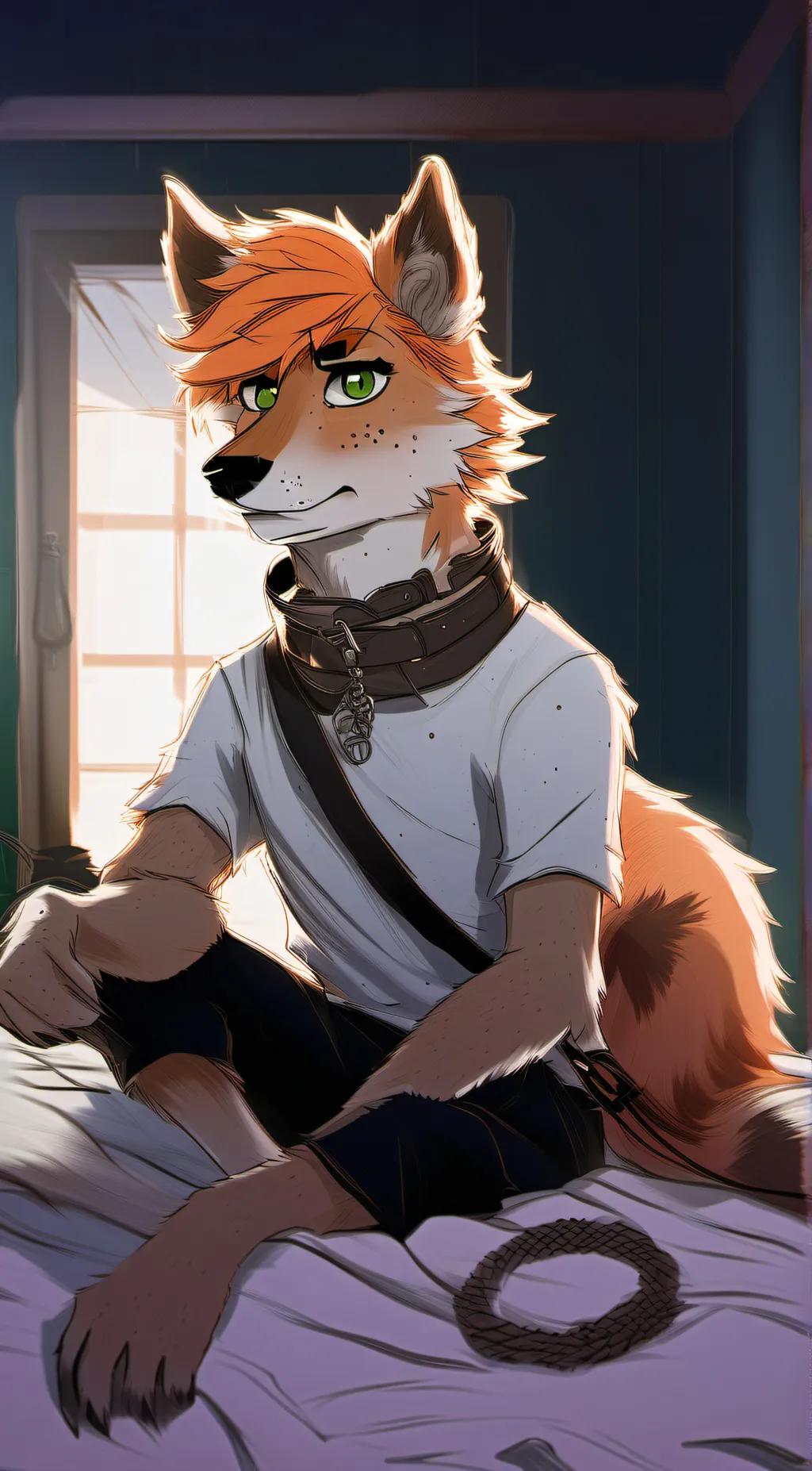 ai character: Spike background