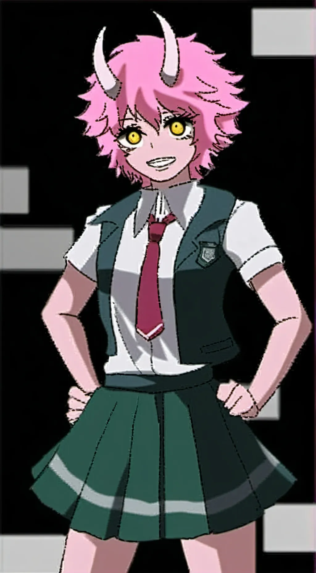 ai character: Mina x Kiri background