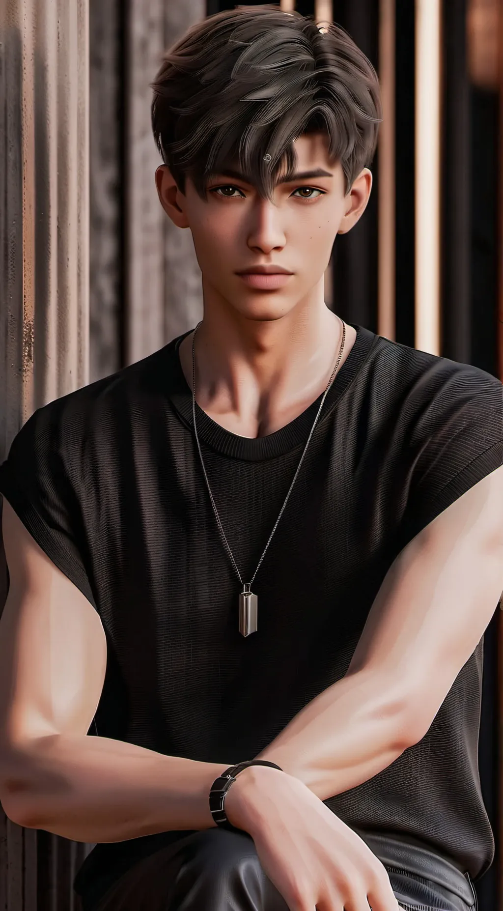 ai character: Damenn background