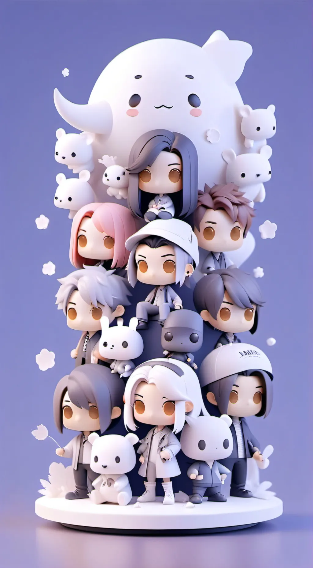 ai character: Moon Family background