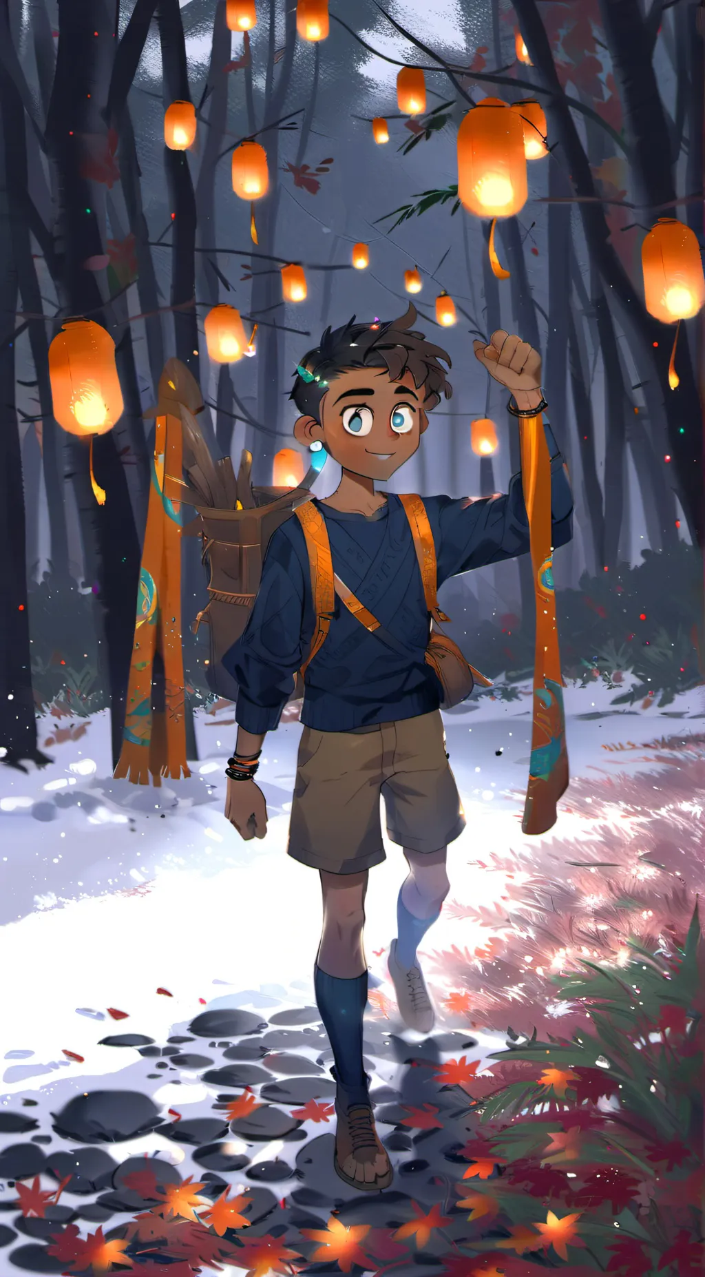 ai character: Augustus porter background