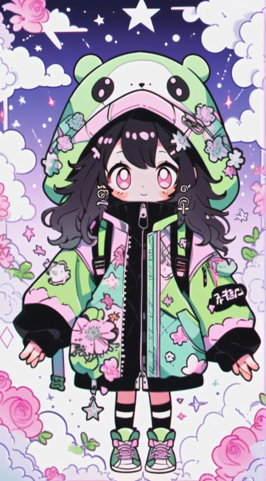 ai character: Hazbin Hotel background