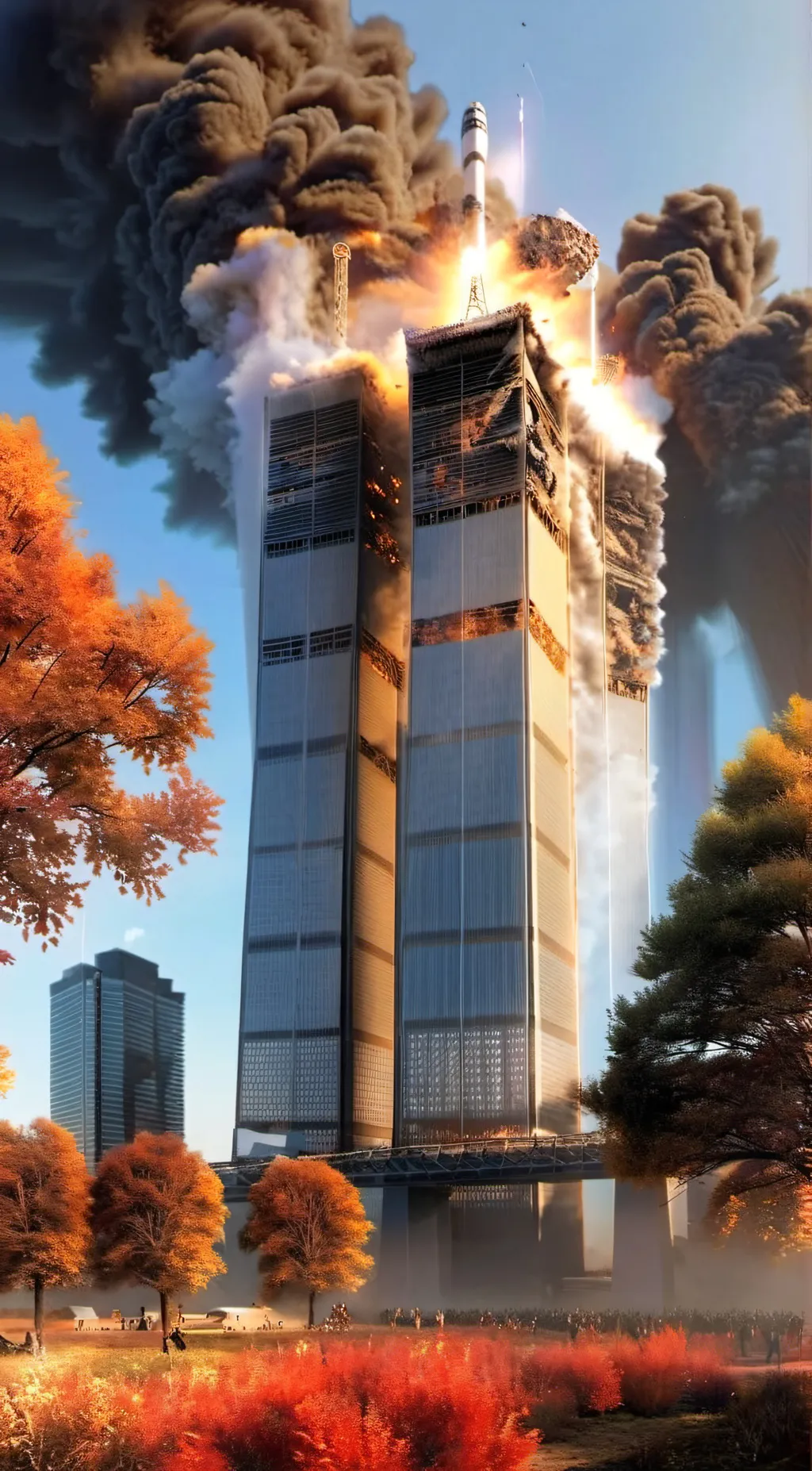 ai character: 9\11 background