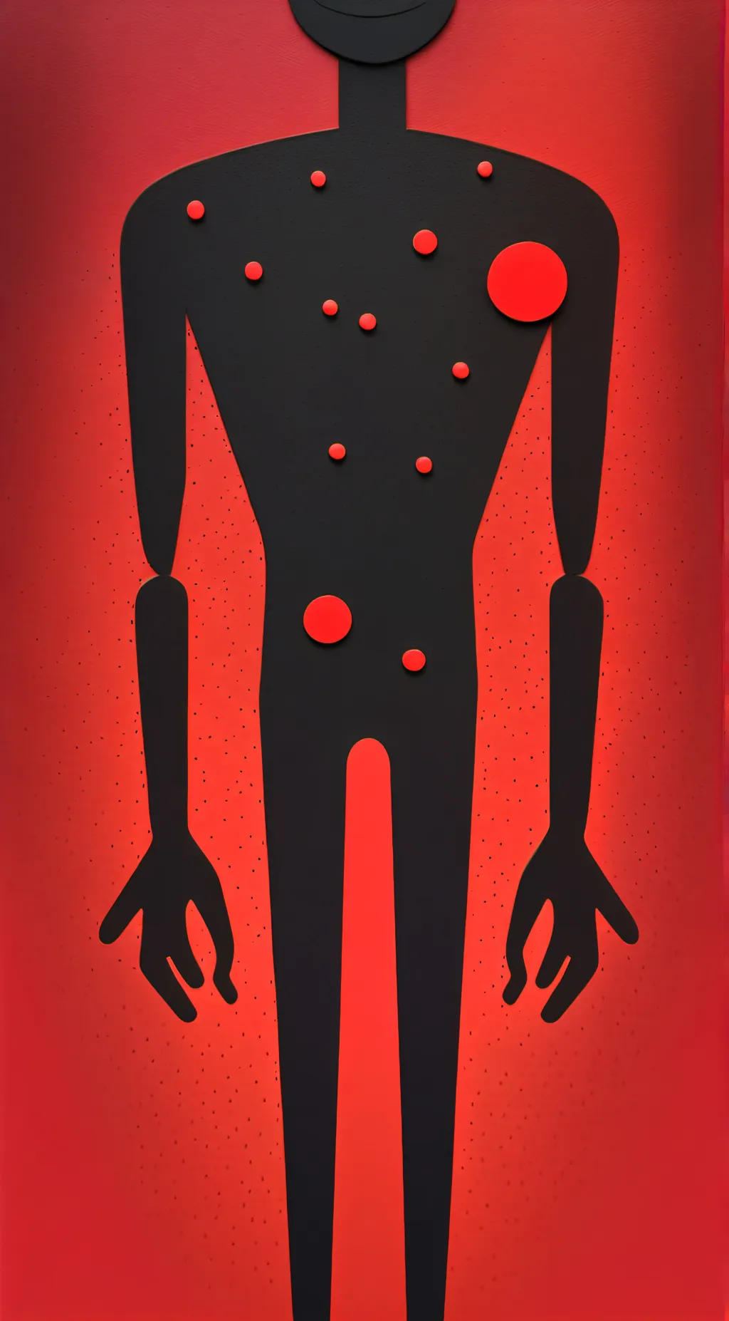 ai character: street monster  background