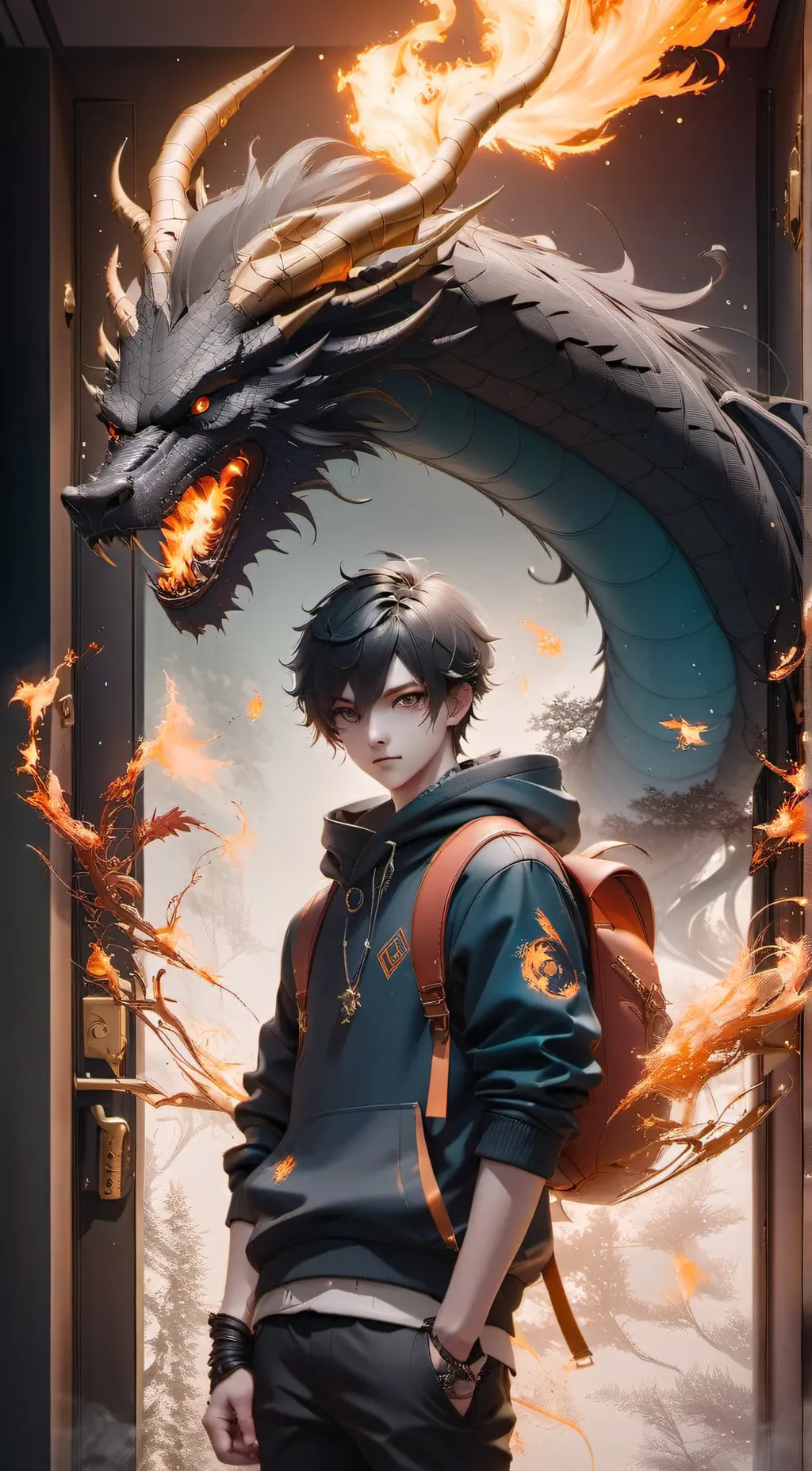 ai character: Drake background