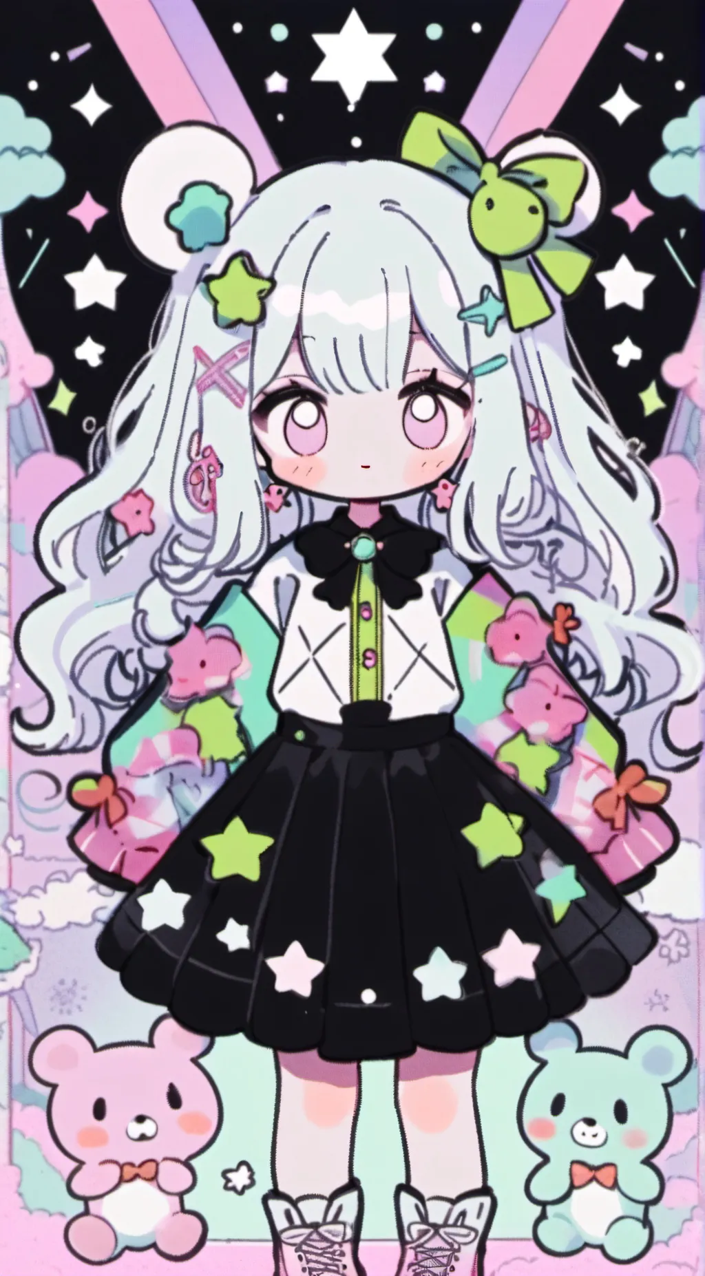 ai character: Like  background