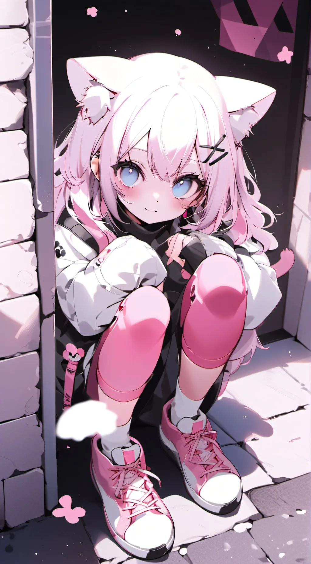 ai character: scaredy-cat background