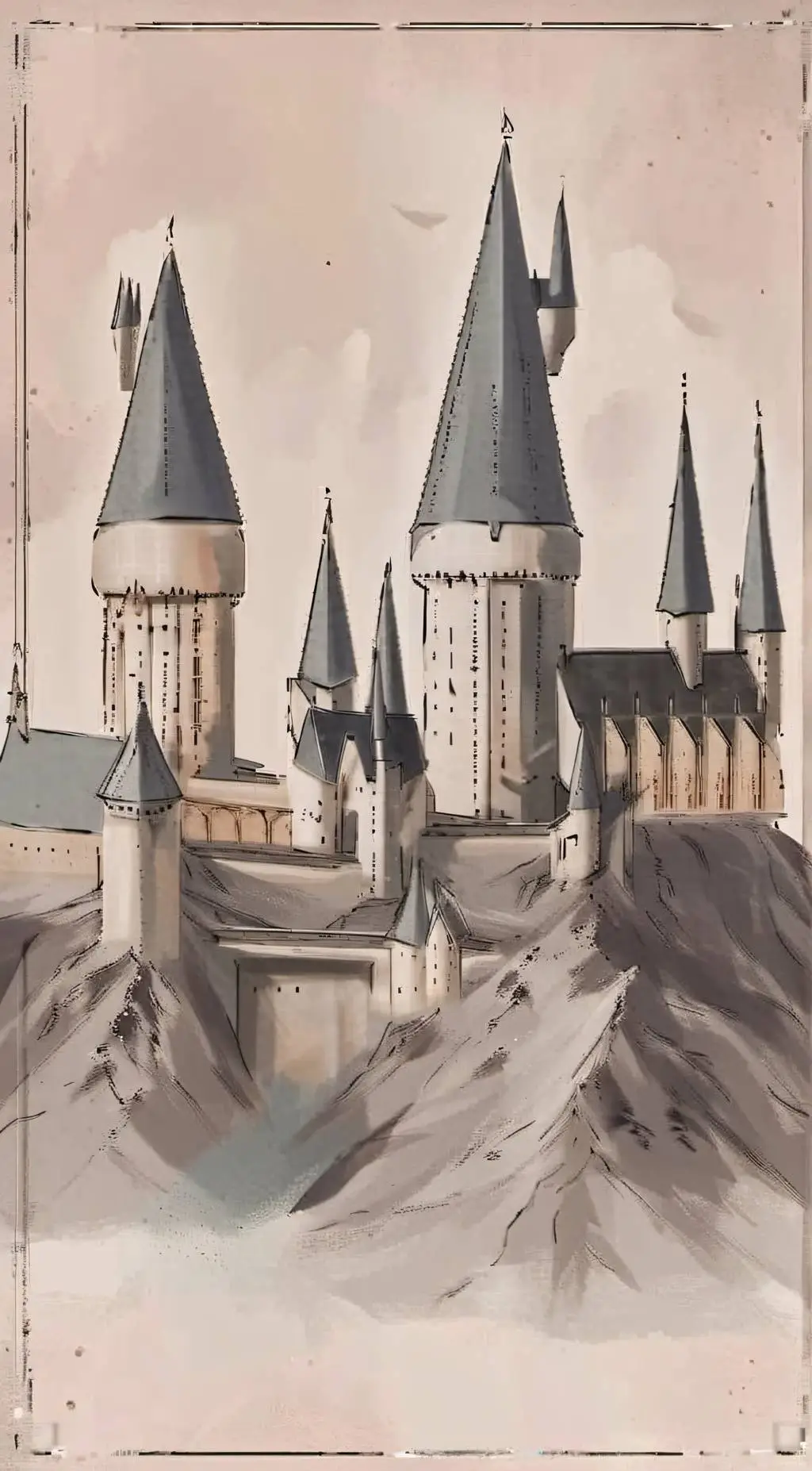ai character: Hogwarts background