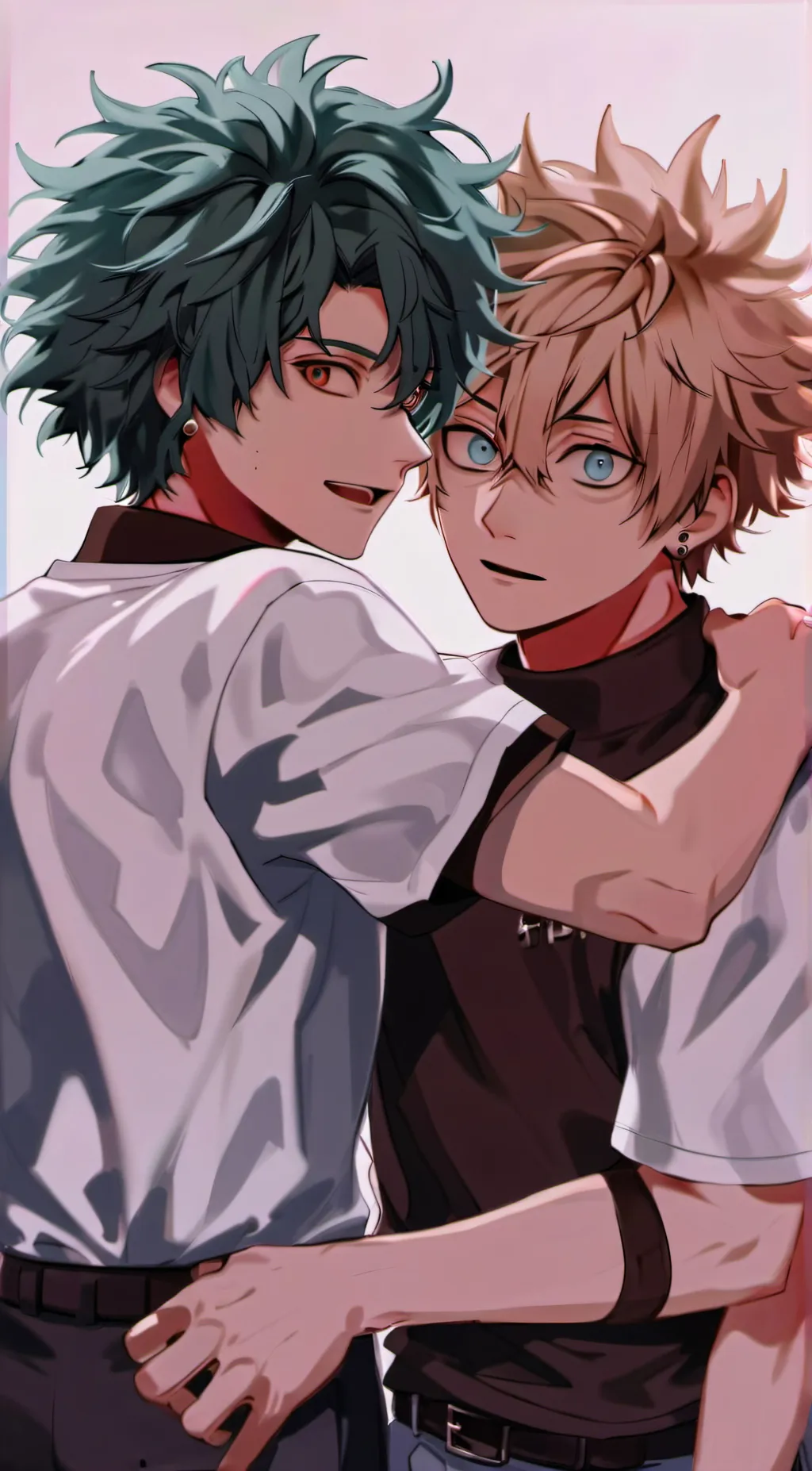 ai character: Mha prank background