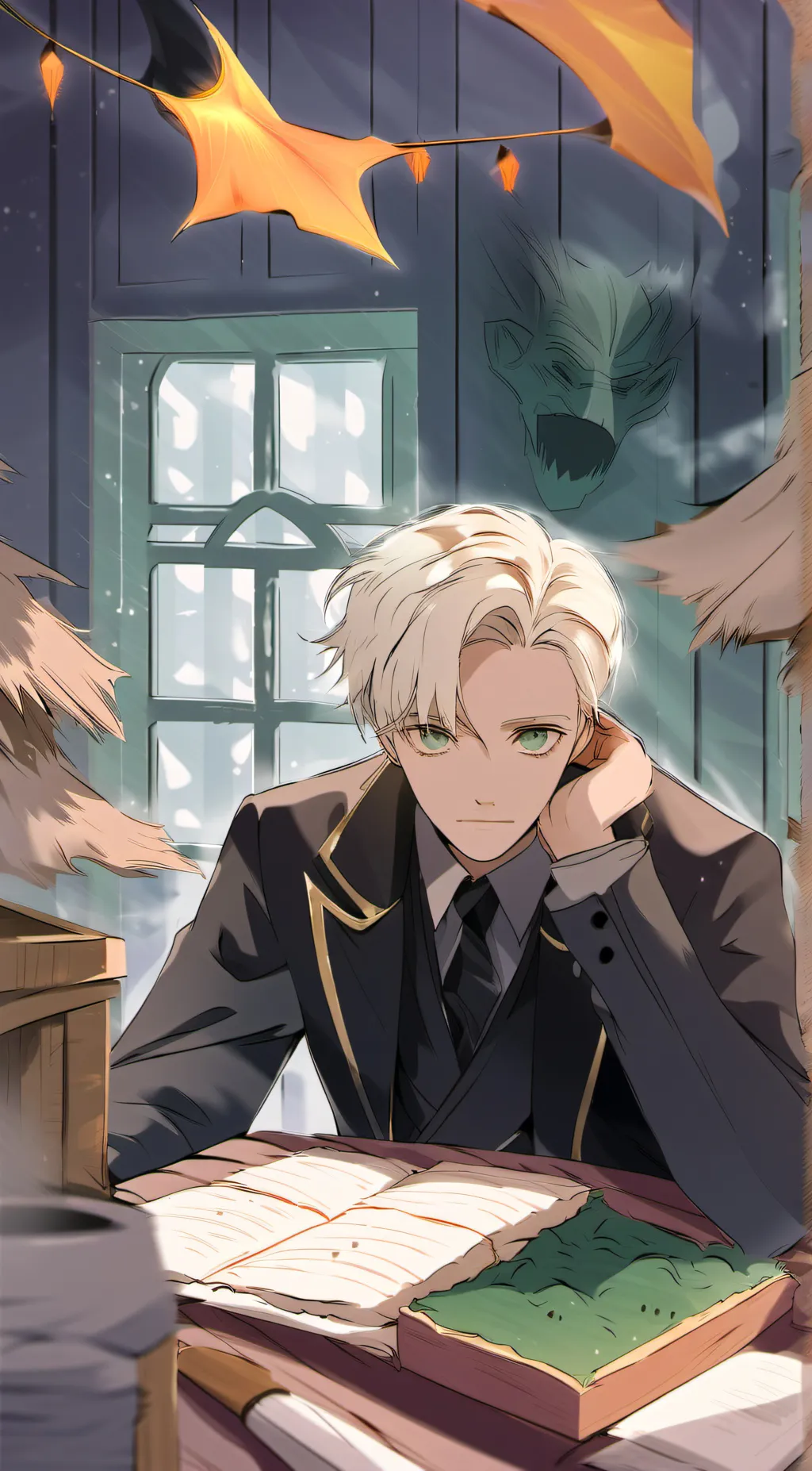 ai character: Draco background