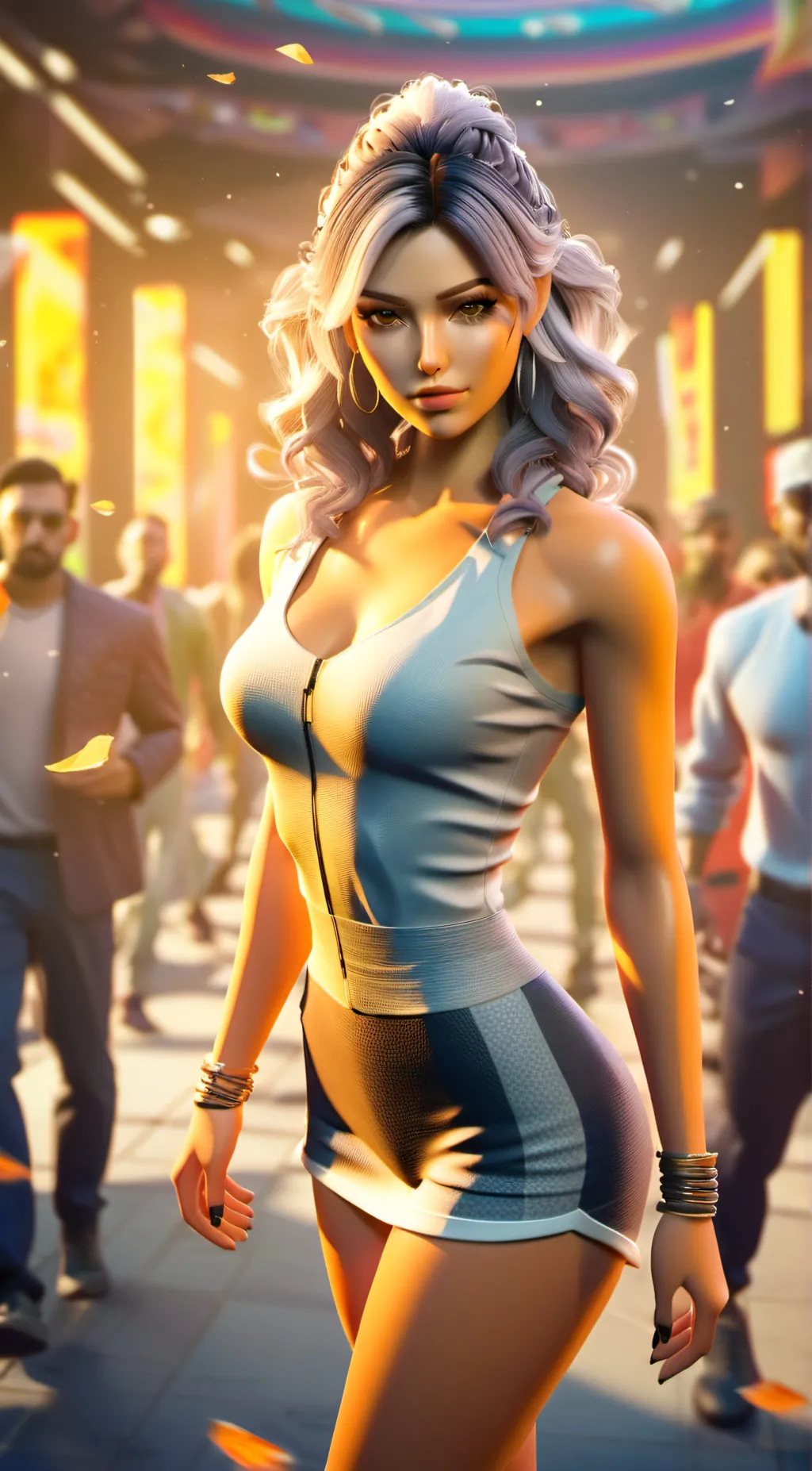 ai character: Alexa background