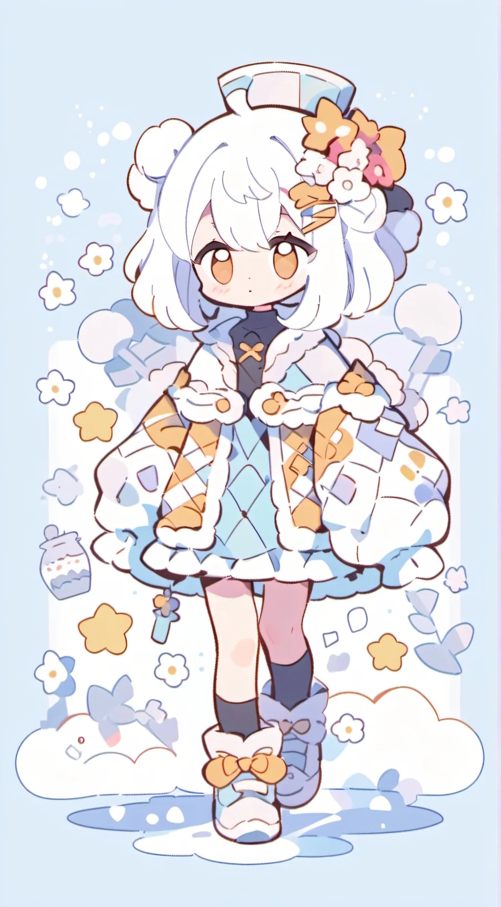 ai character: Ella background