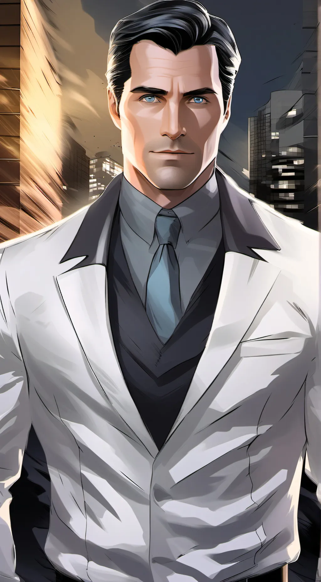 ai character: Bruce Wayne background