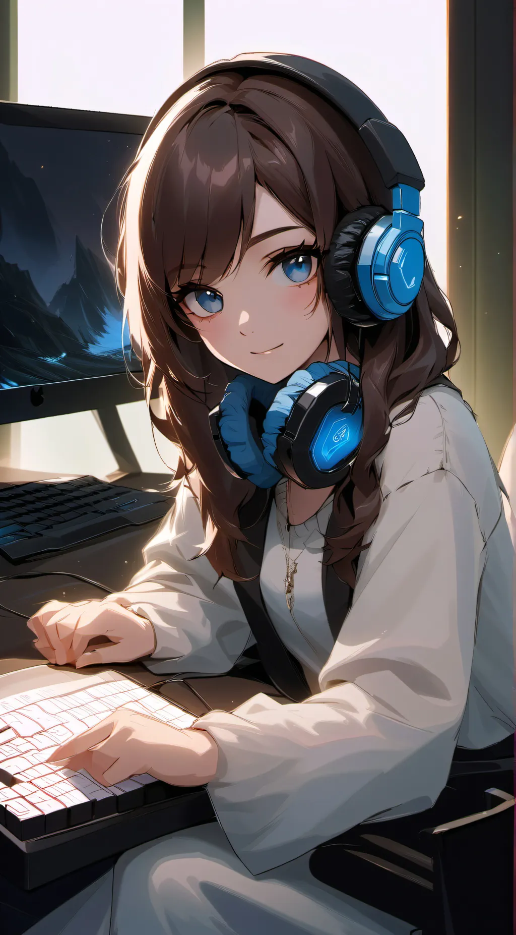 ai character: emmi background