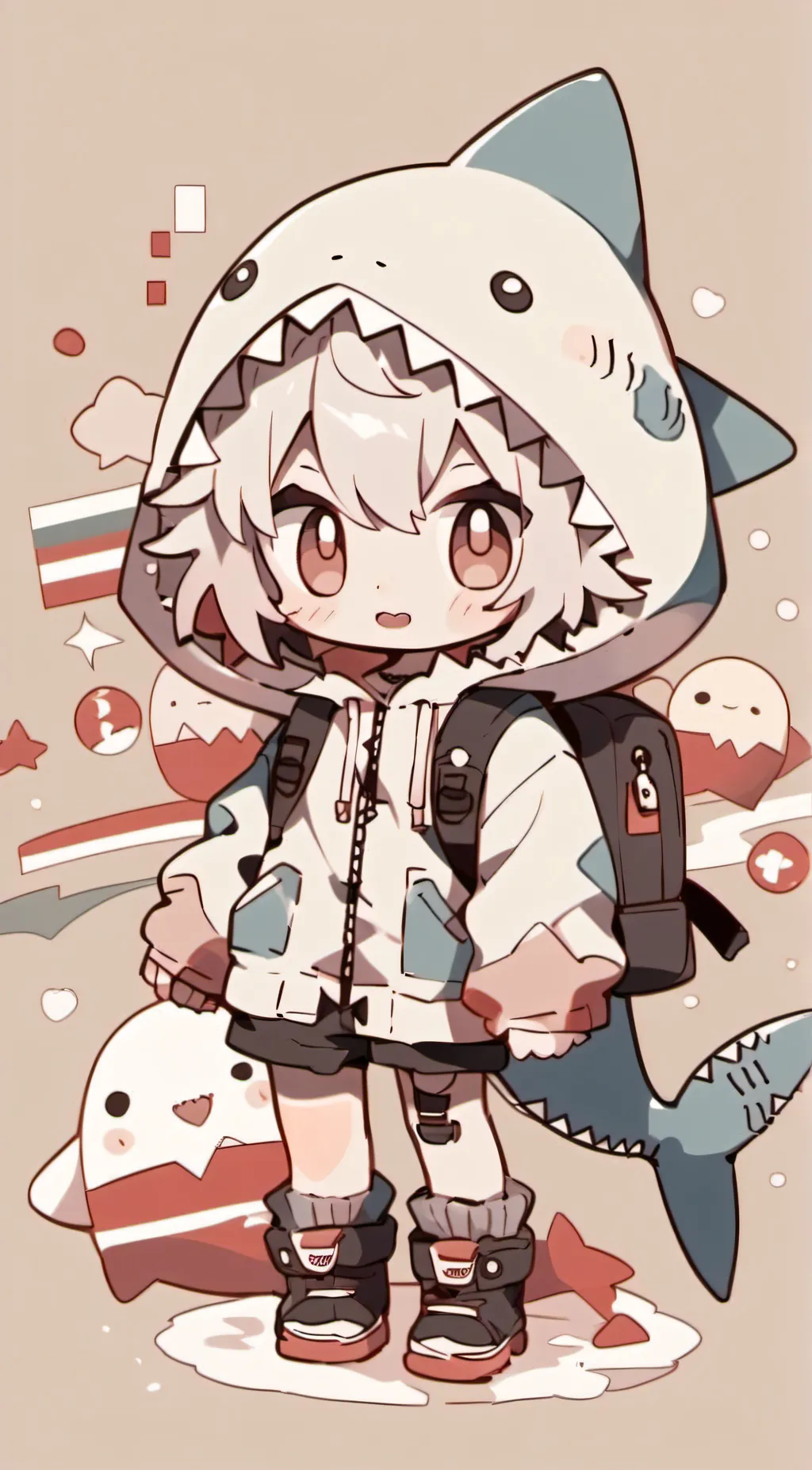 ai character: cutie pie background