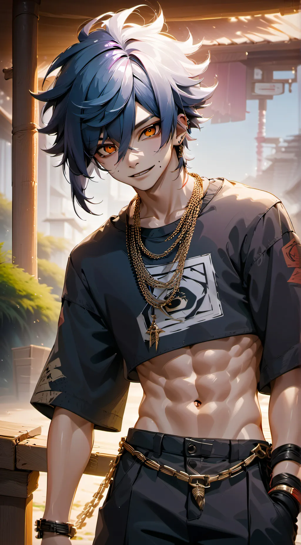 ai character: ☋ : ' Xiao ٭ background