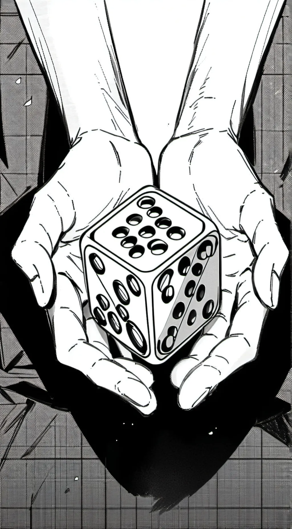 ai character: Dice. background