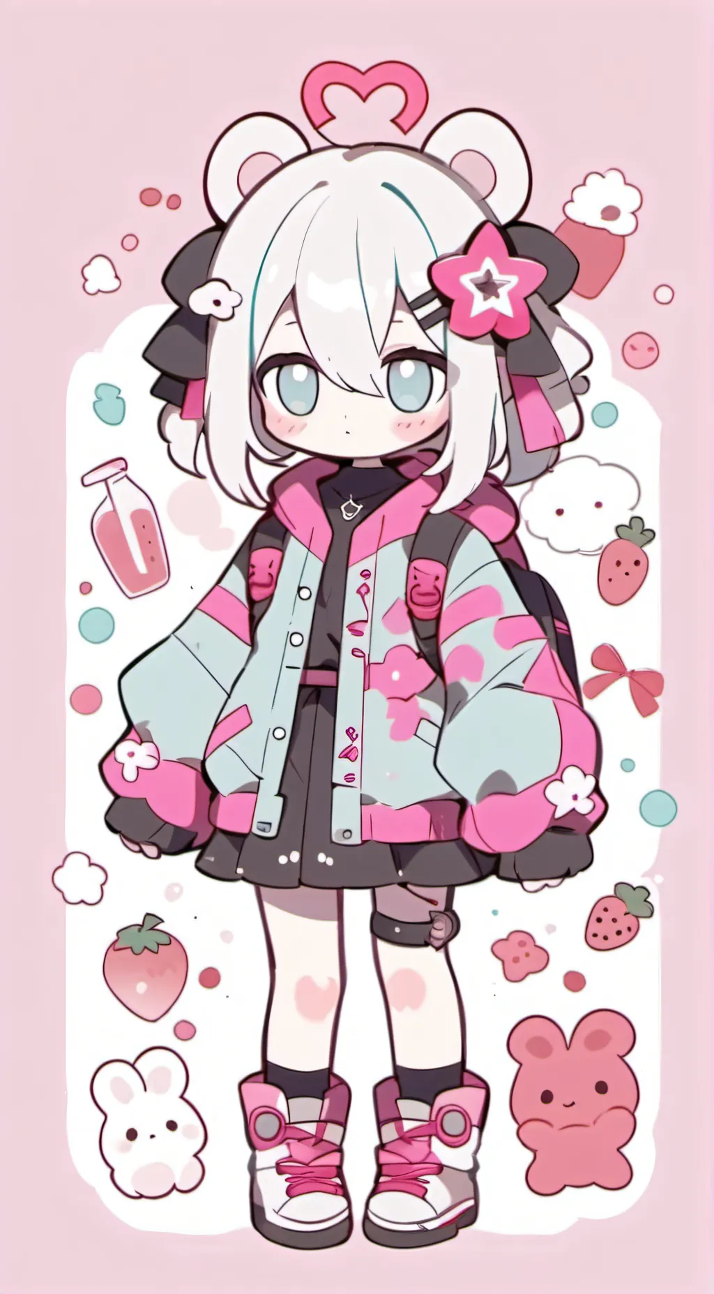 ai character: harper  background