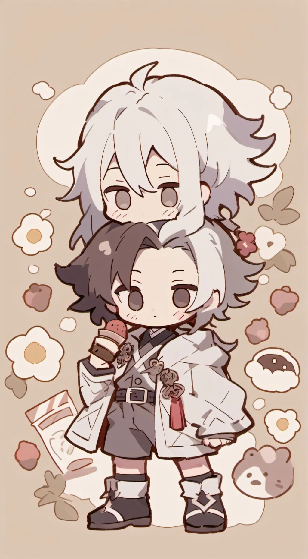 ai character: Aizawa and mic background