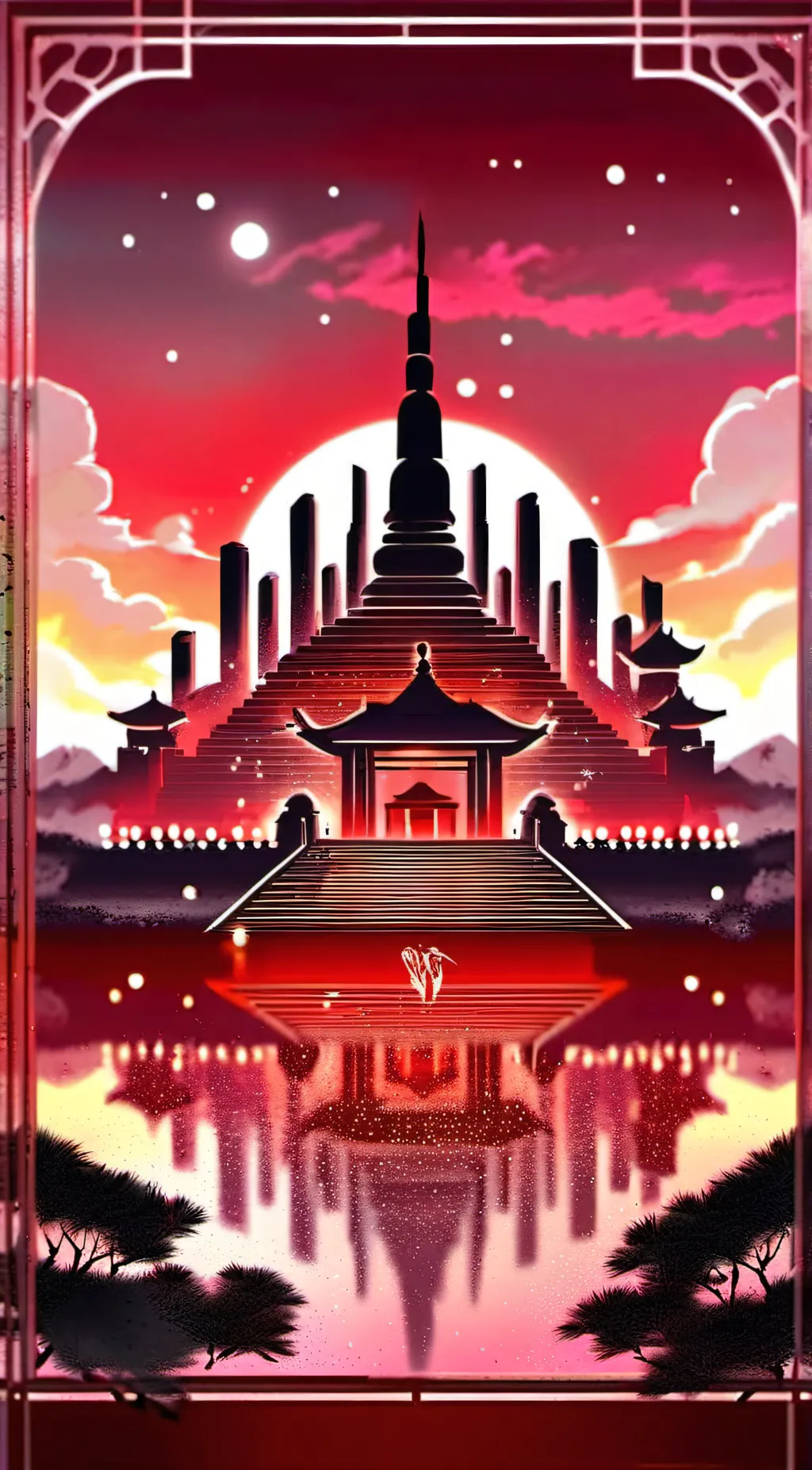 ai character: Hazbin Hotel background