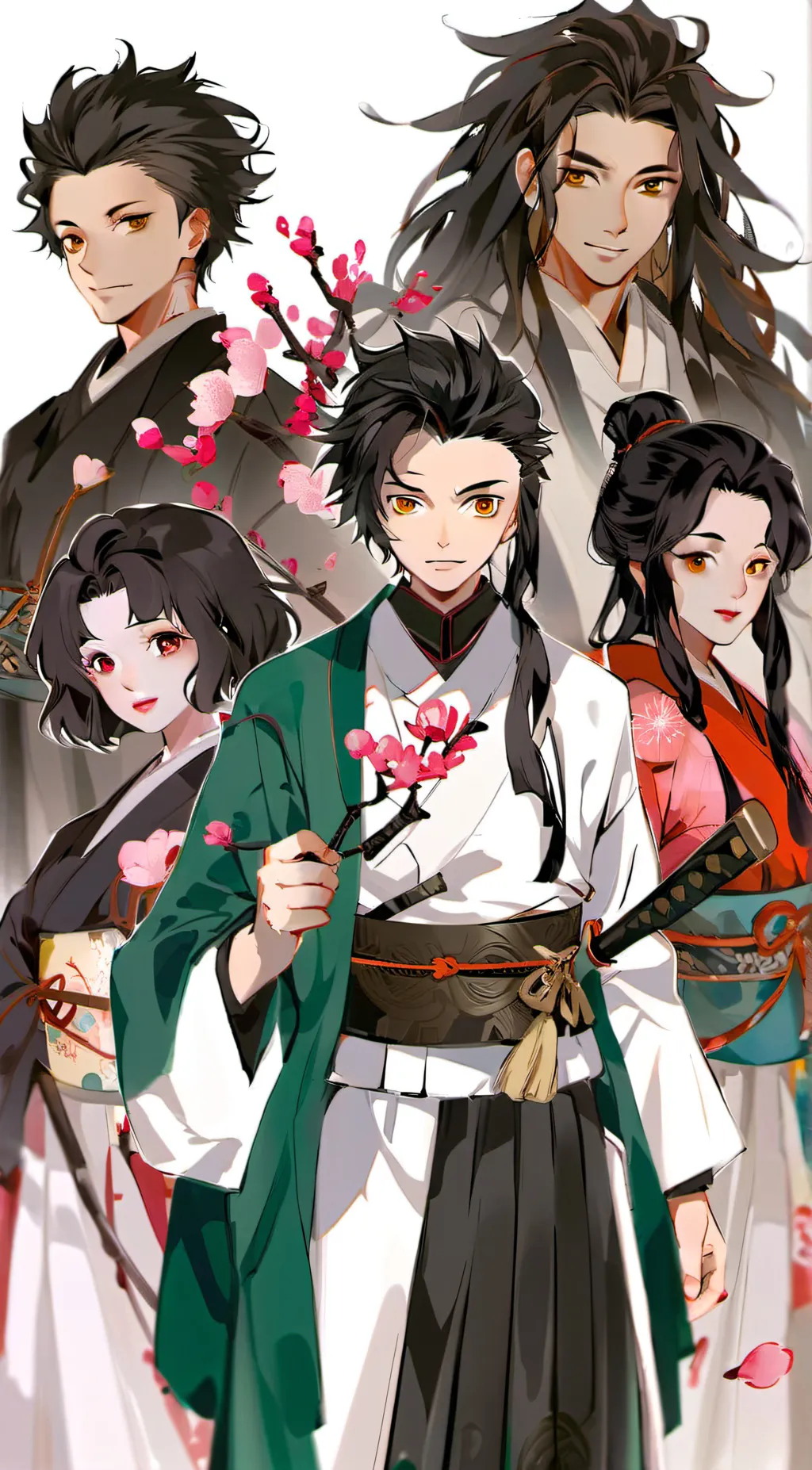 ai character: hashira:) background