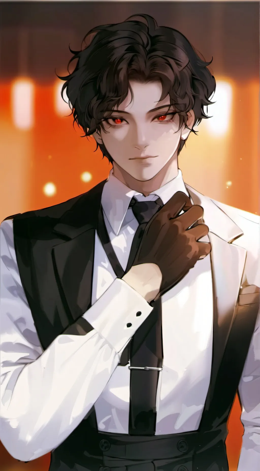 ai character: kokushibo&yoriichi background