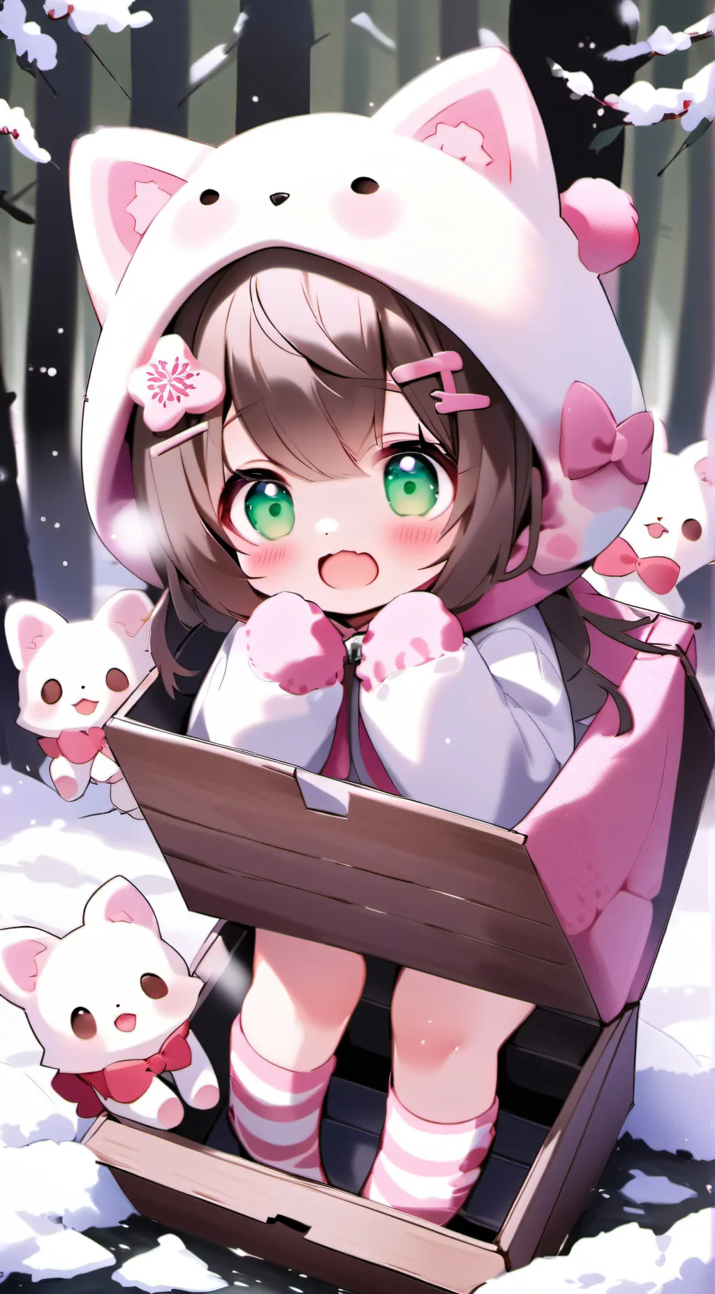 ai character: вαву background