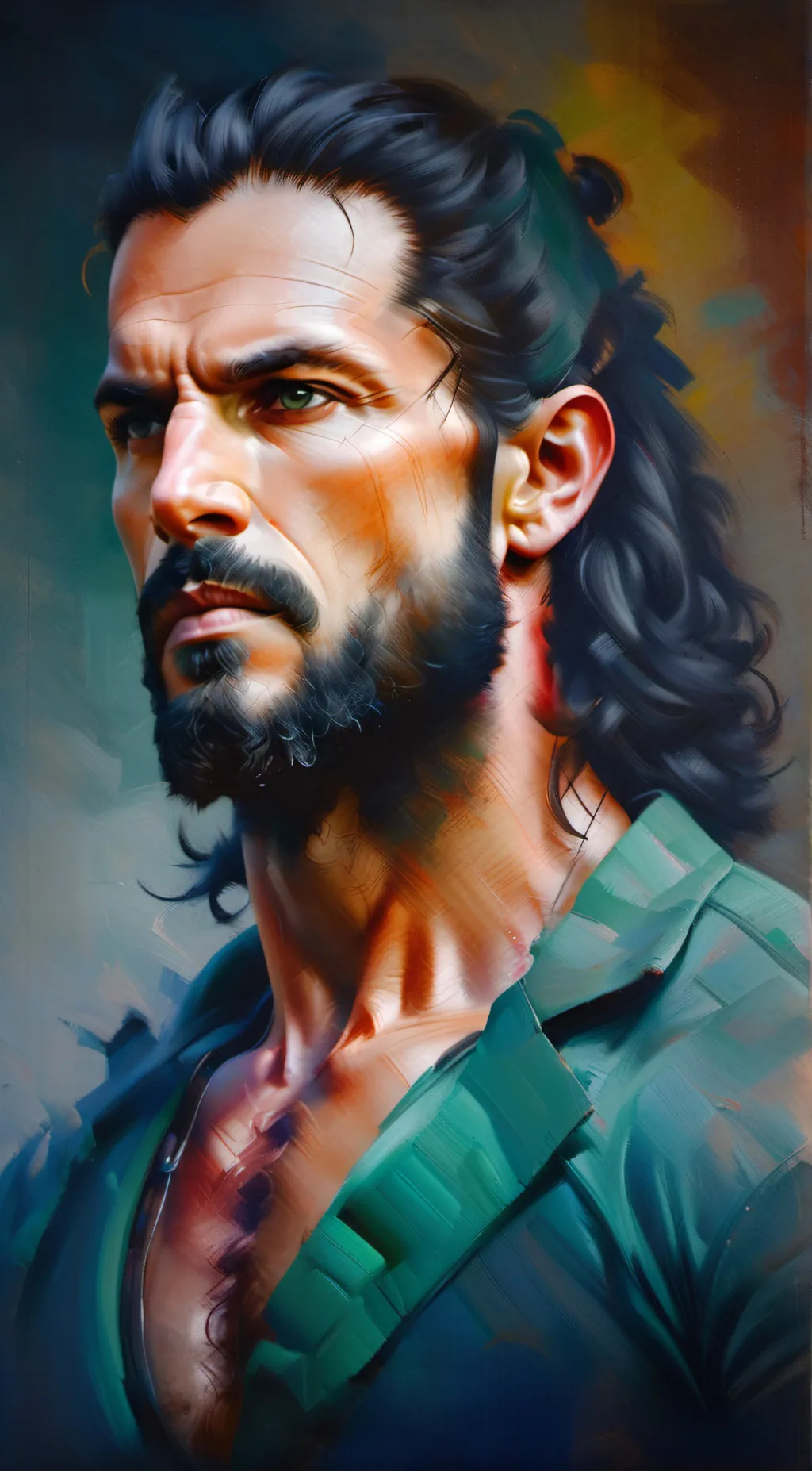 ai character: Damian Blackwood background