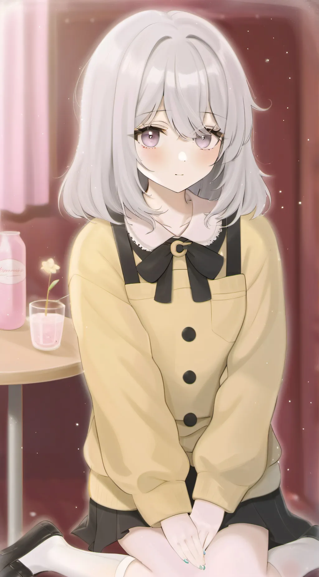 ai character: Lilly background