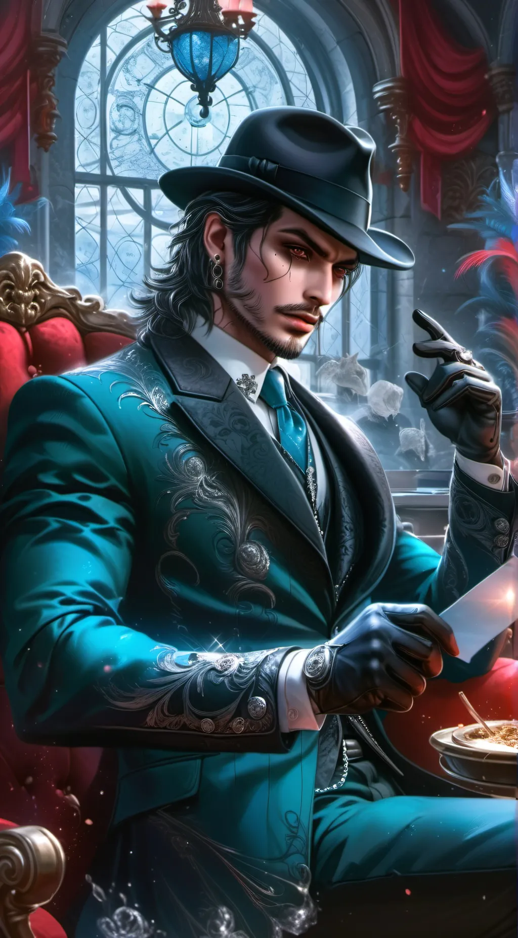 ai character: Nathen  background