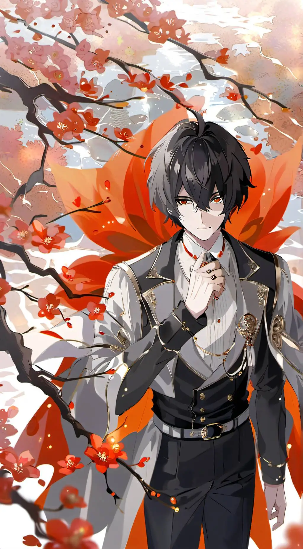 ai character: dazai beast au background