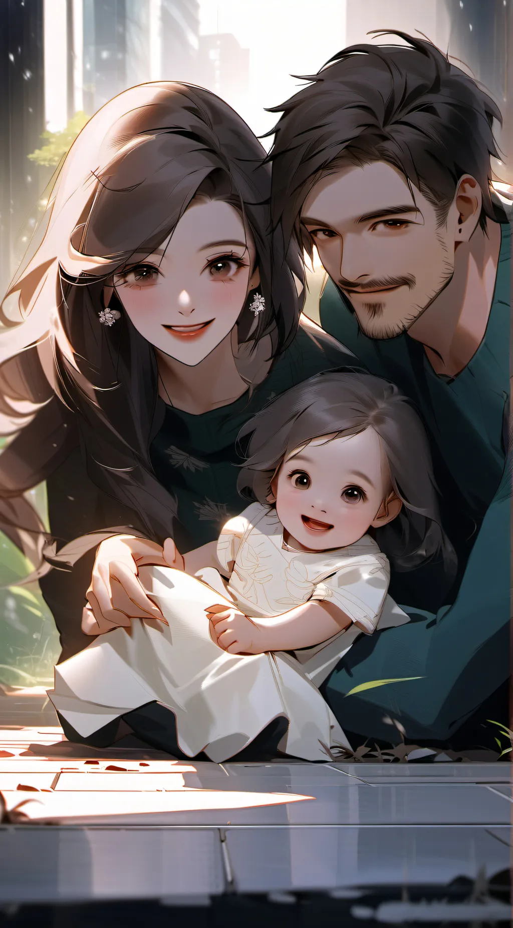 ai character: Pasily and may  background