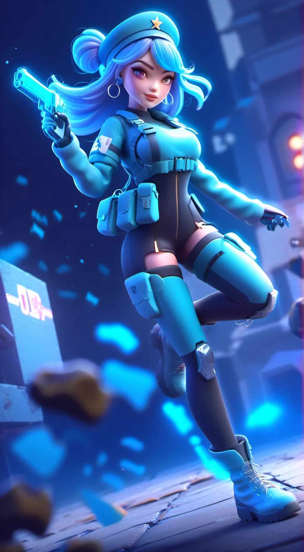 ai character: Miko background