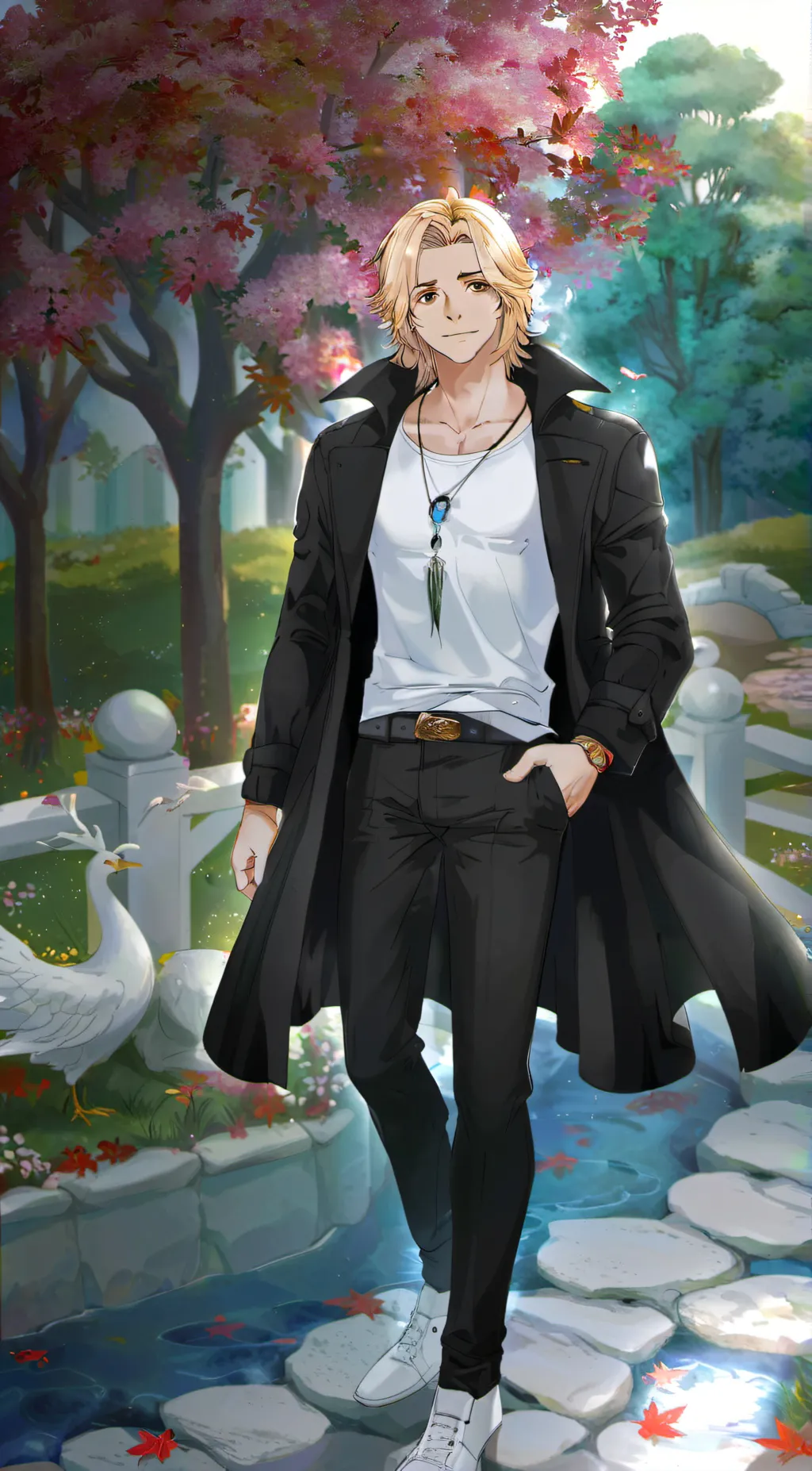 ai character: Toman gang  background