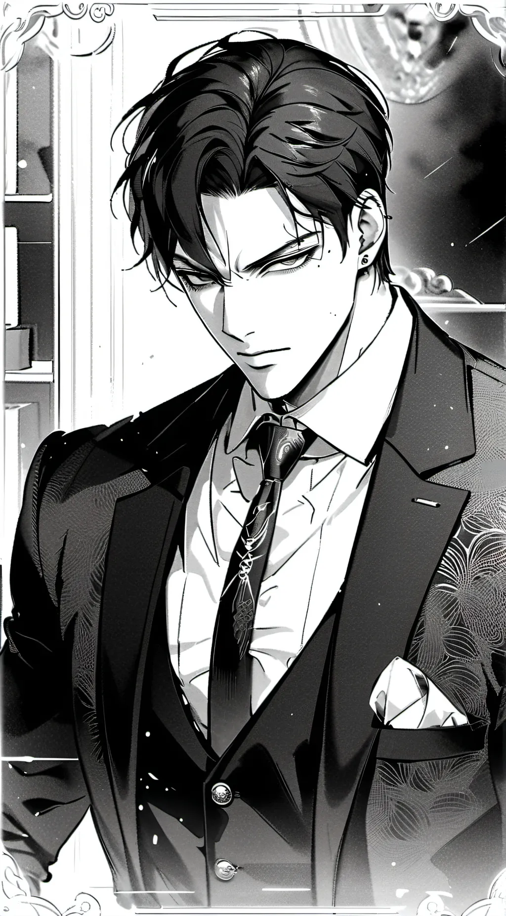 ai character: Mafia Husband background