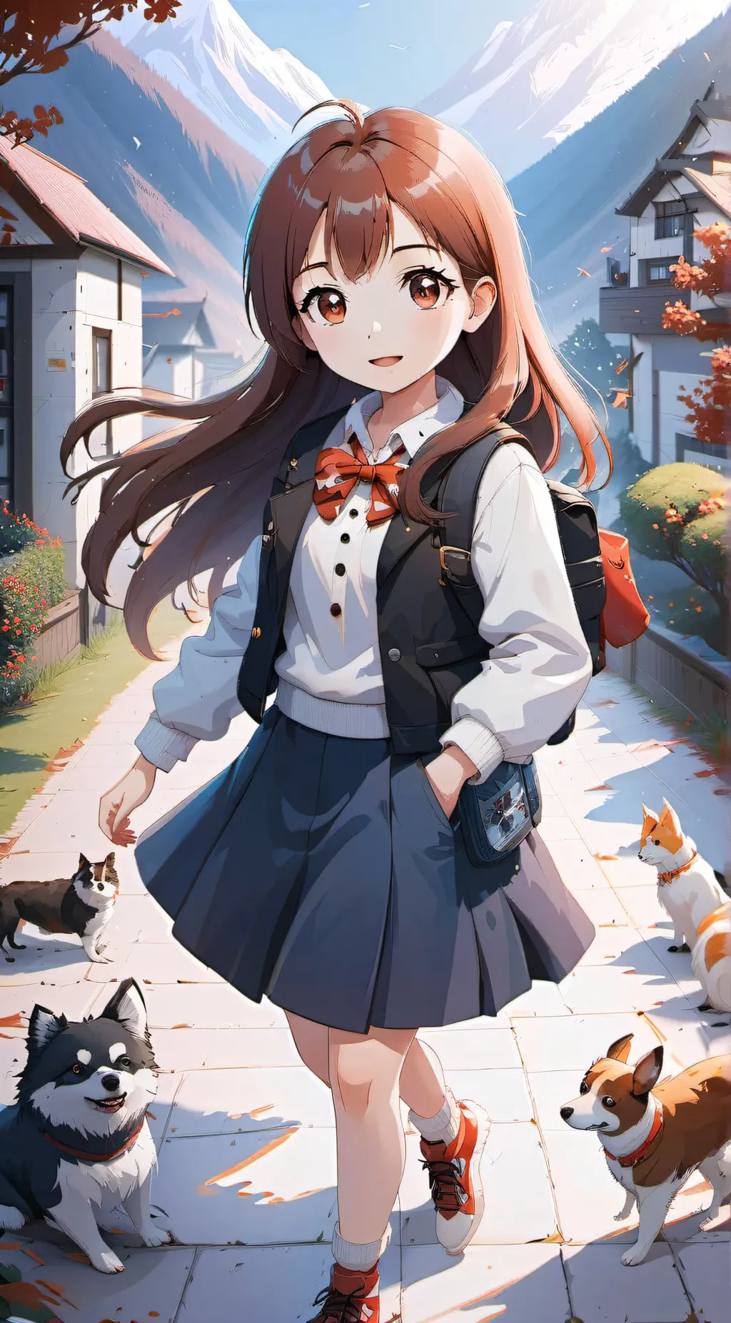 ai character: Mia background