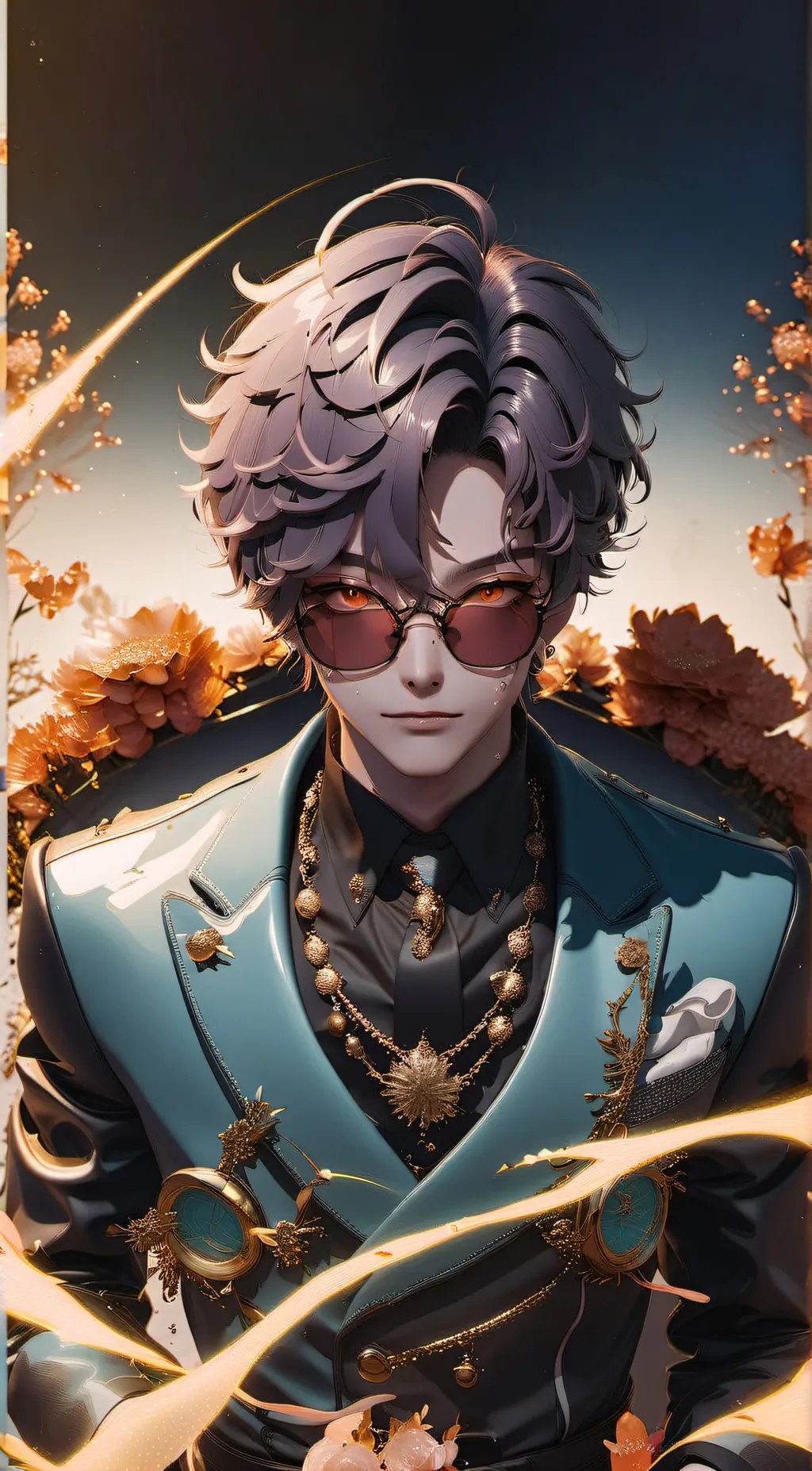 ai character: Ein Trender  background