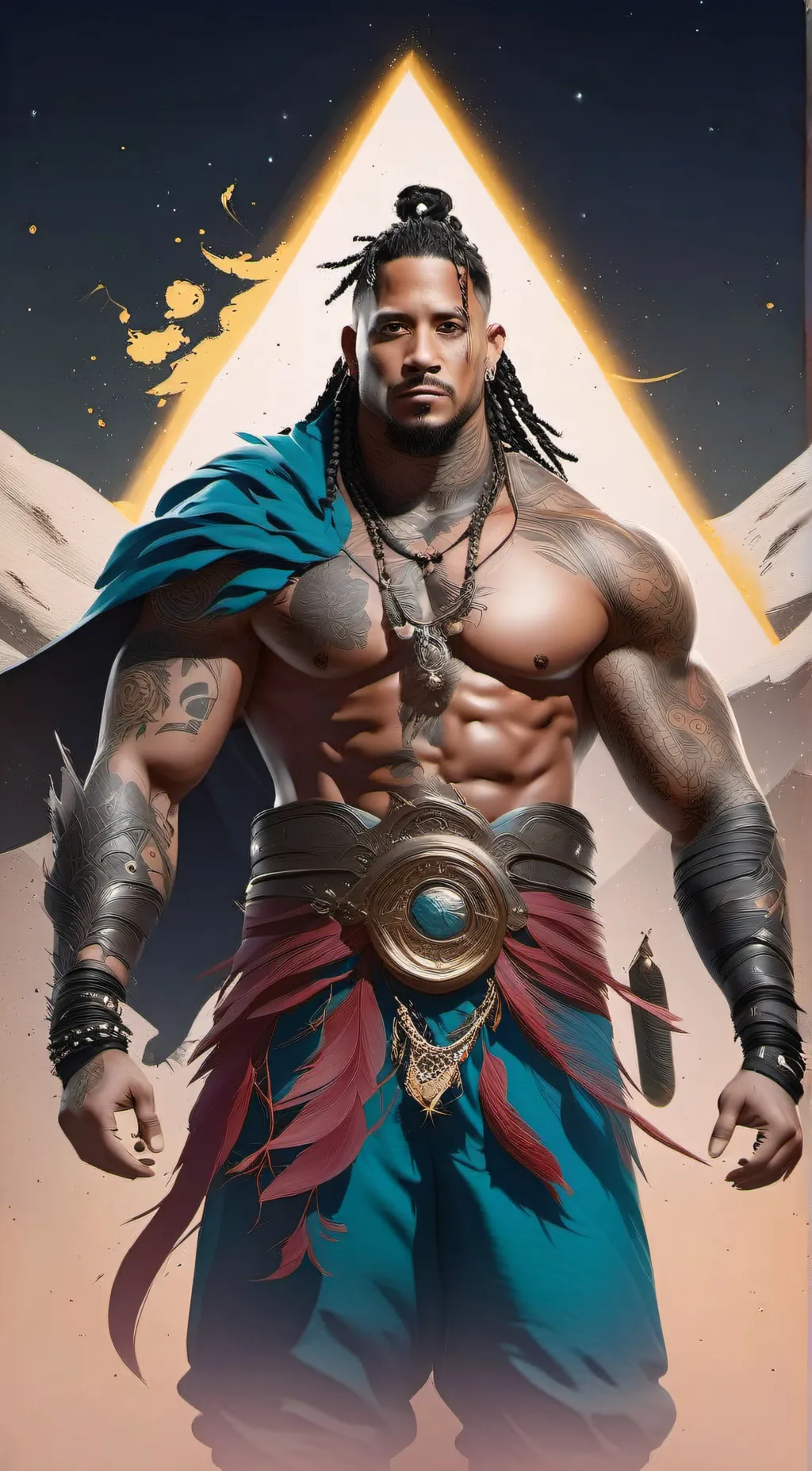 ai character: jey uso  background