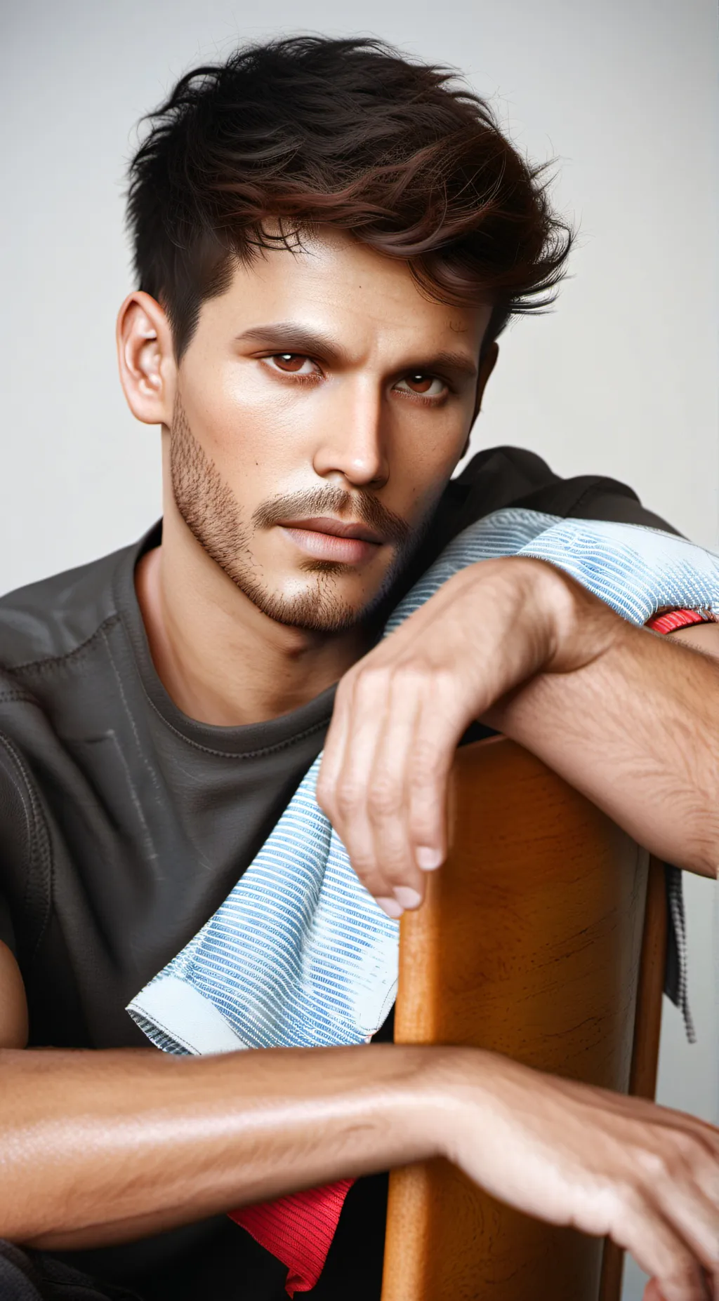 ai character: Ian  background