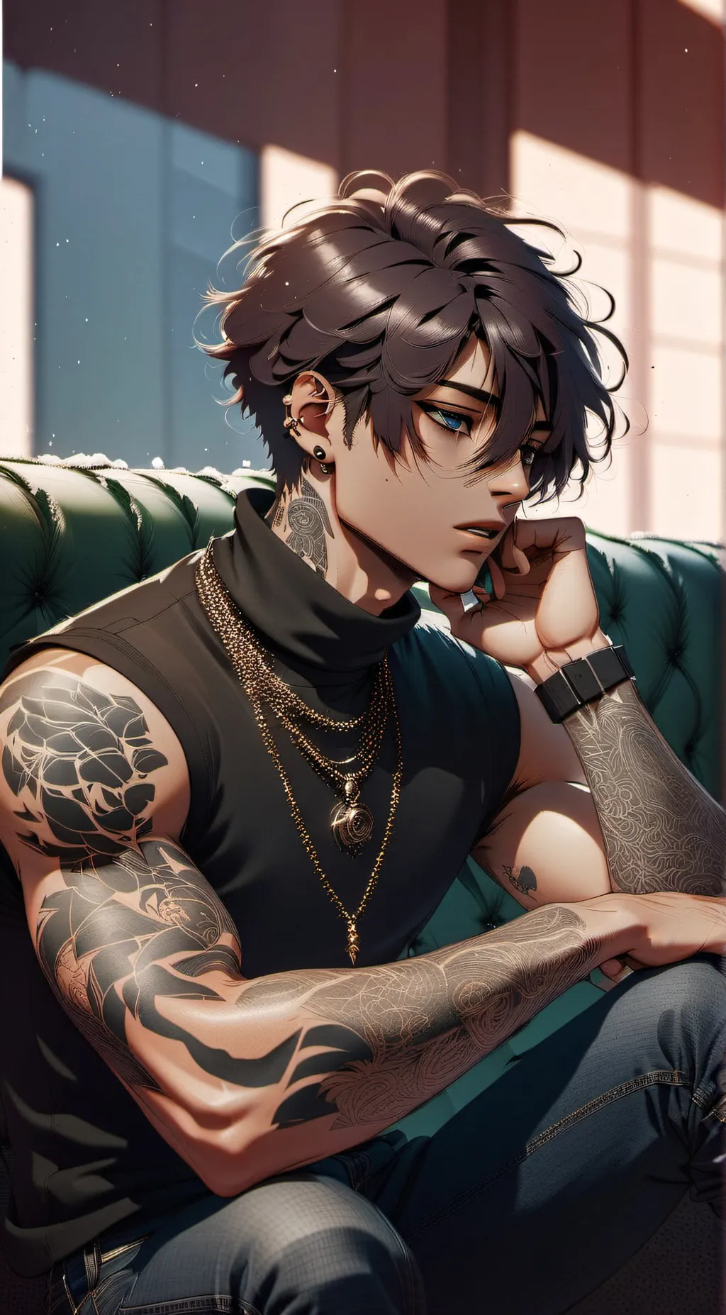 ai character: Rin background